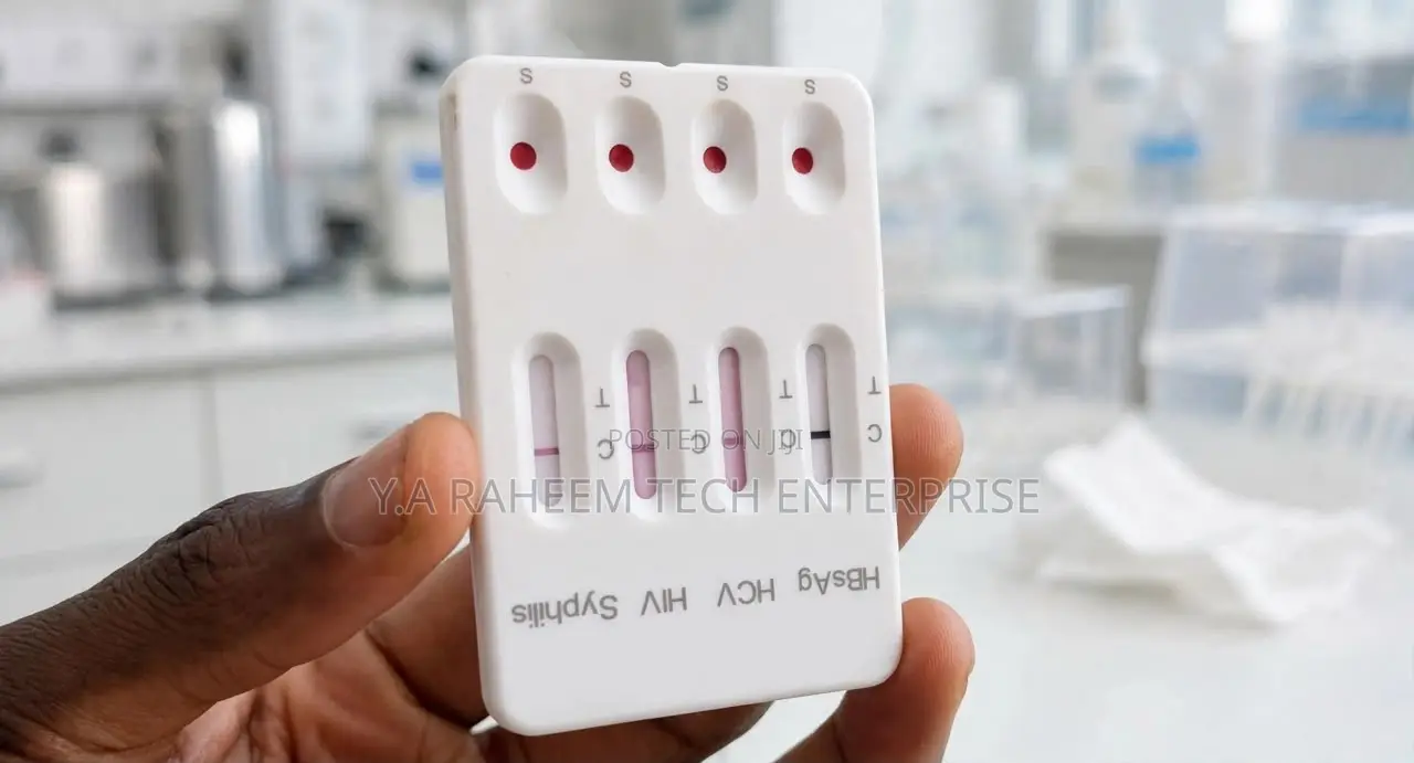4-in-1 Infectious Disease Rapid Test Cassette HBsAg/ HCV/HIV/ Syphilis