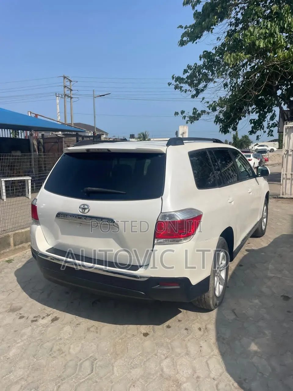 Toyota Highlander SE 3.5L 4WD 2013 White