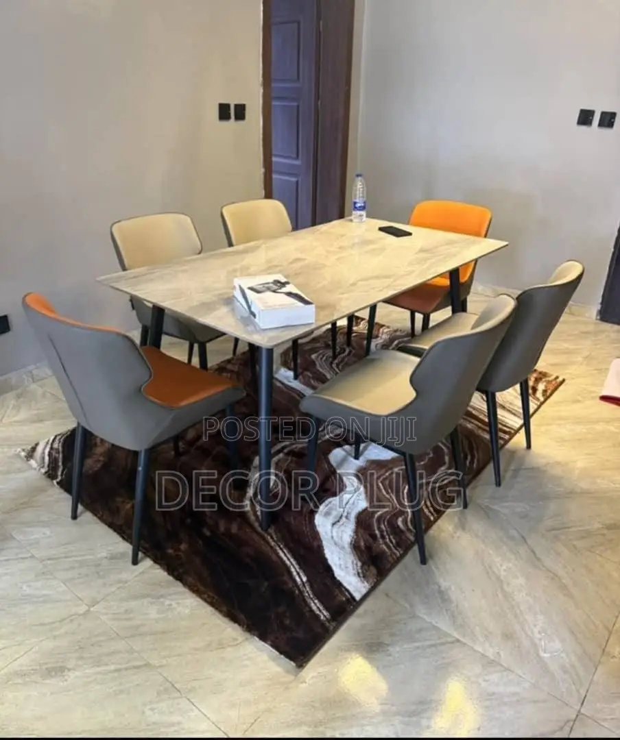6 Seater Marble Dining