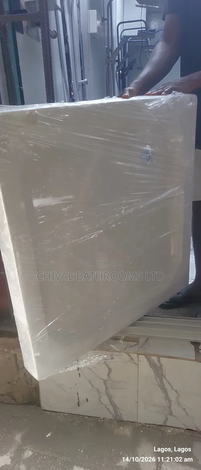 Ceramic Twyford Shower Tray 80x80