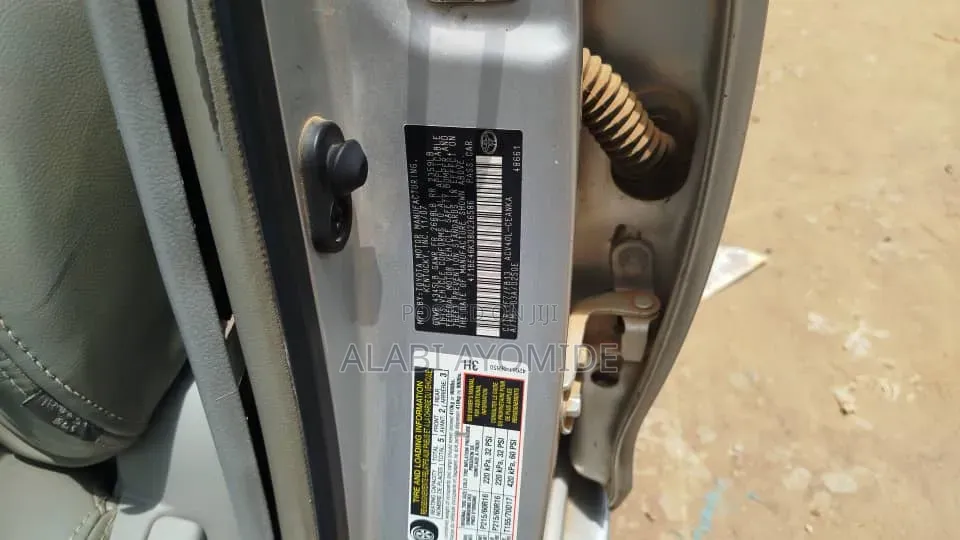 Toyota Camry 2008 Silver