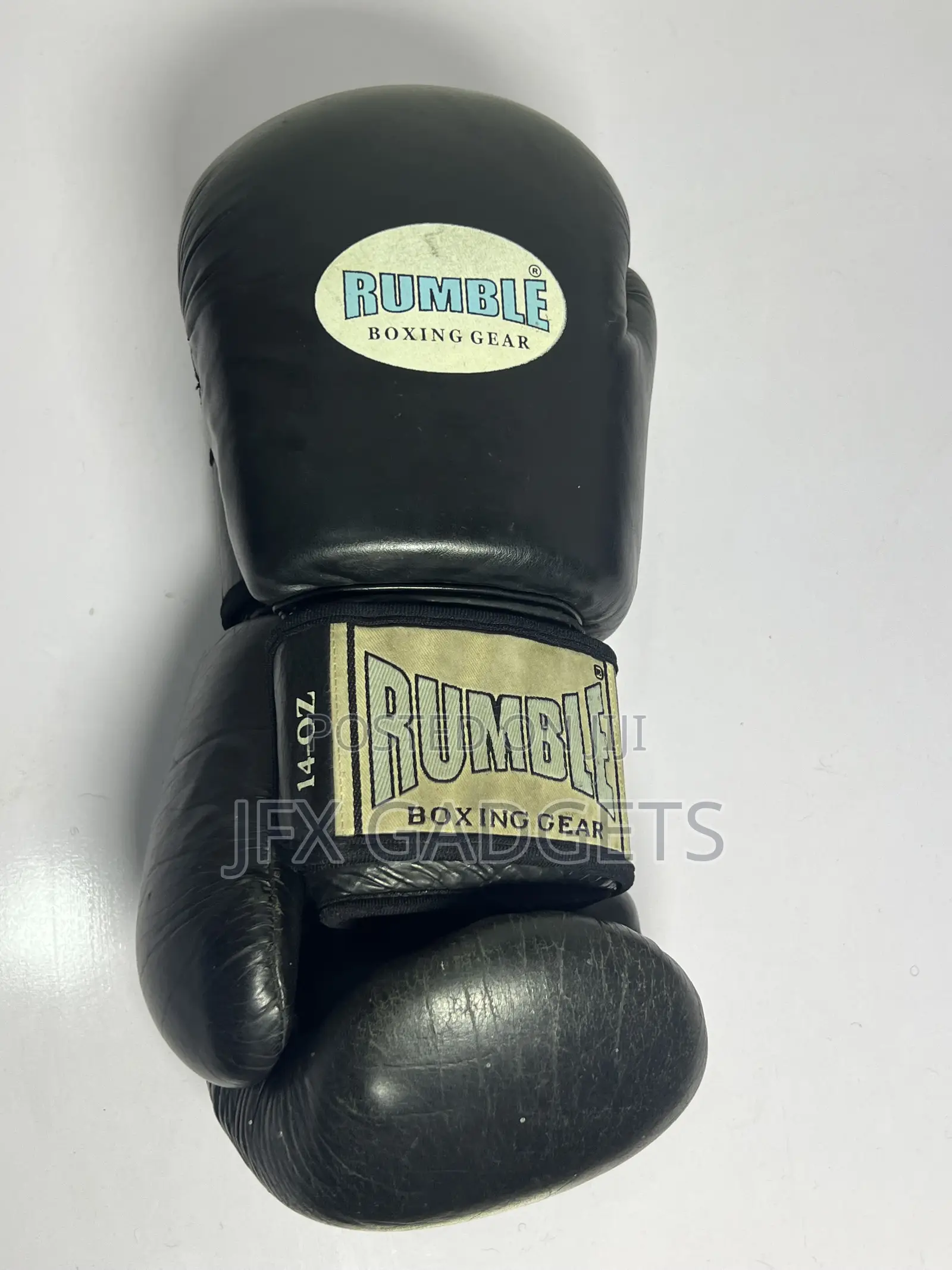Pure Original Leather Boxing Gloves (14 Ounce)