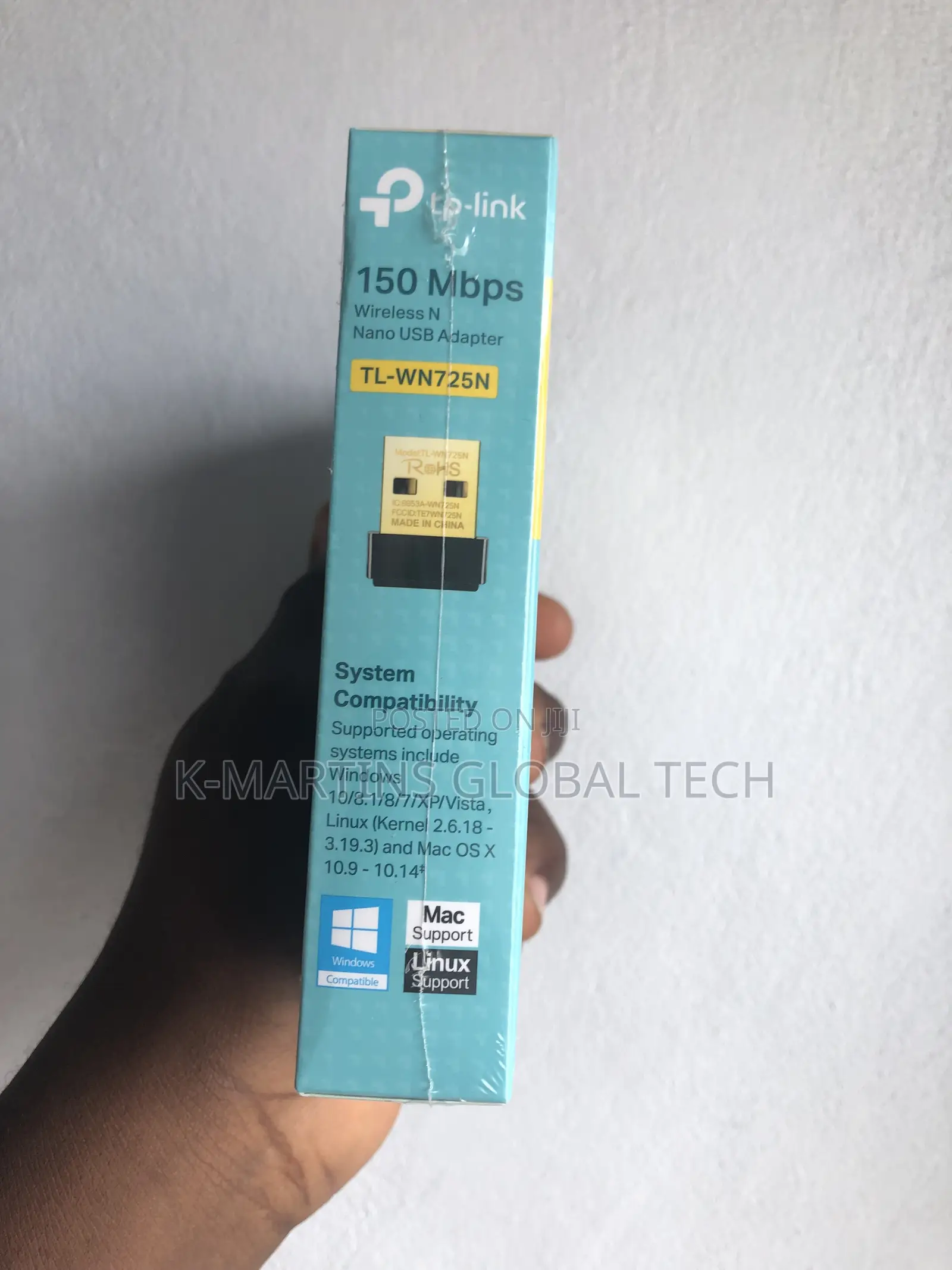 TP-Link TL-WN725N Nano USB WiFi Adapter 150Mbps