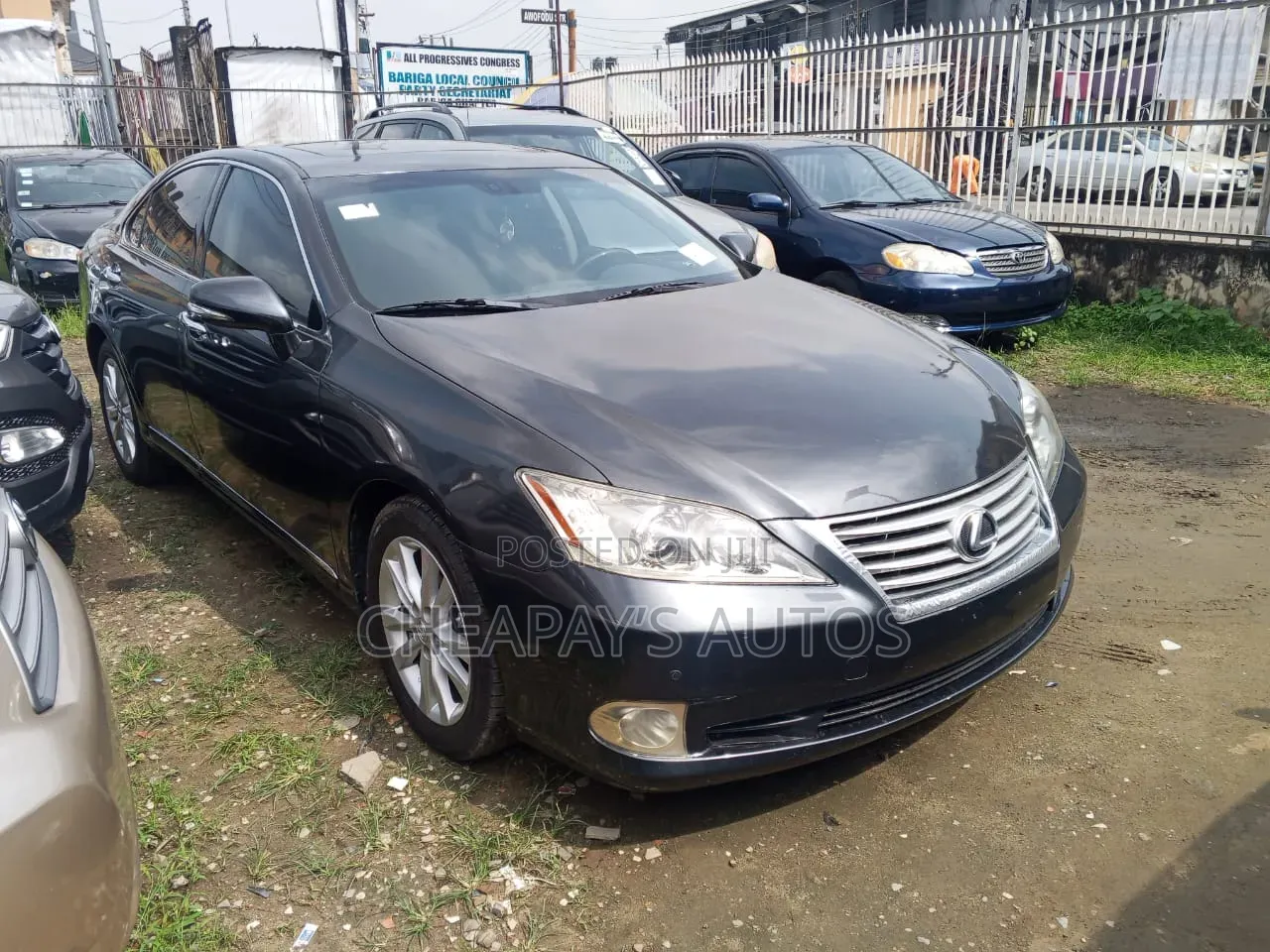 Lexus ES 350 2011 Gray