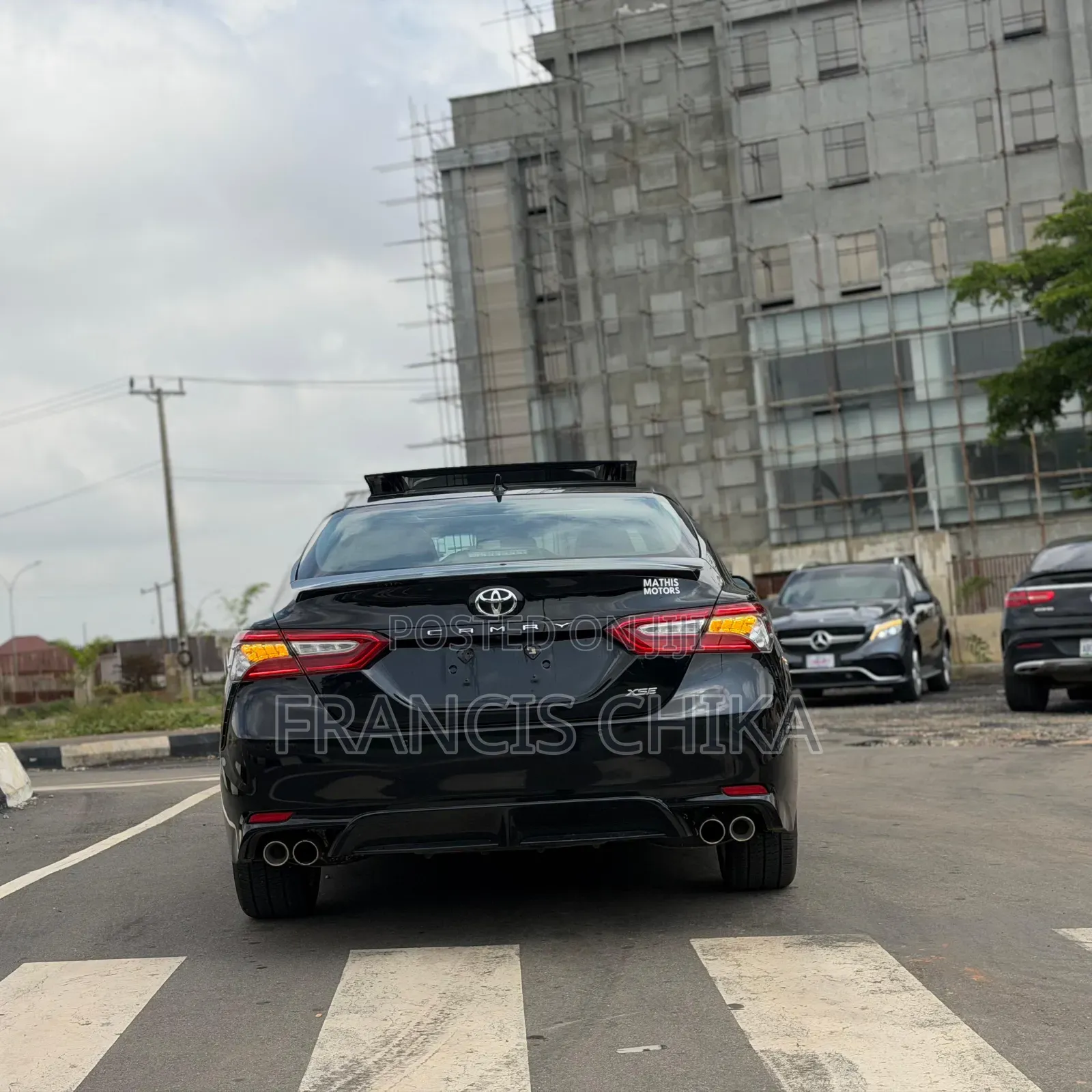 Toyota Camry XSE V6 2021 Black