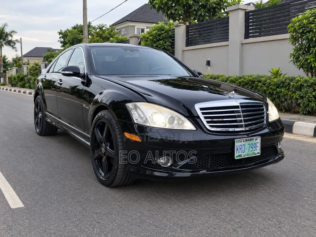 Mercedes-Benz S-Class S 63 AMG (W221) 2008 Black
