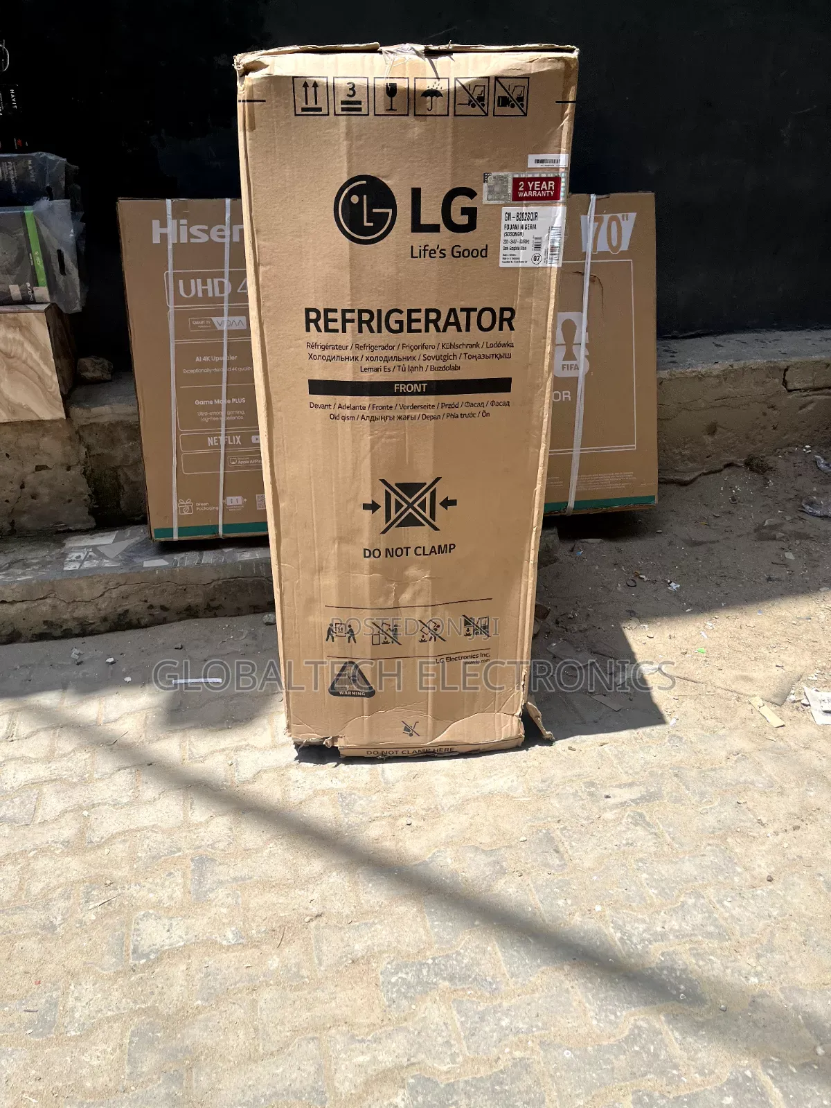 LG Top Freezer Refrigerator 205L (GN-B202SQIR)