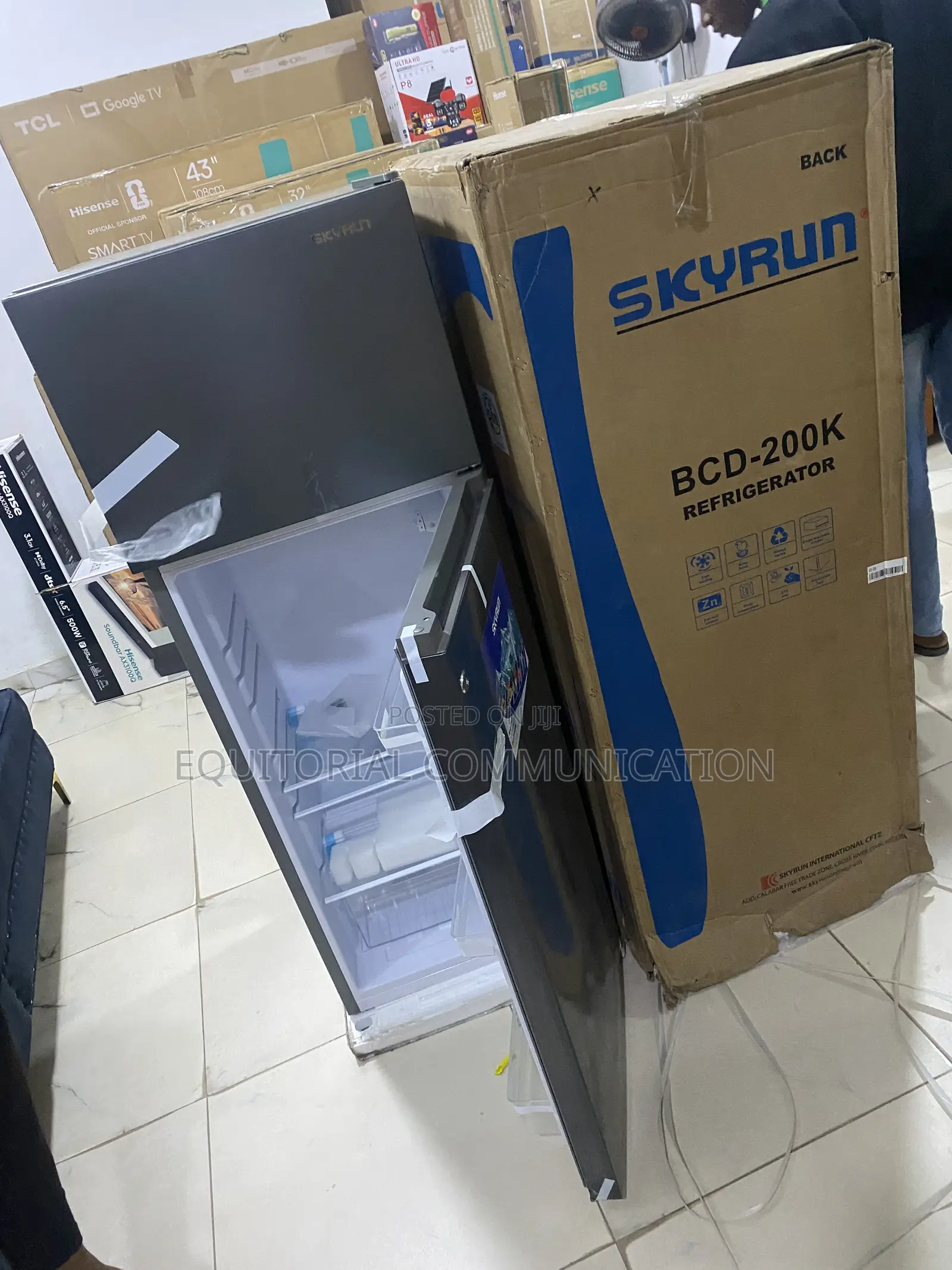 Skyrun BCD-200K 200L Top Freezer Domestic Fridge
