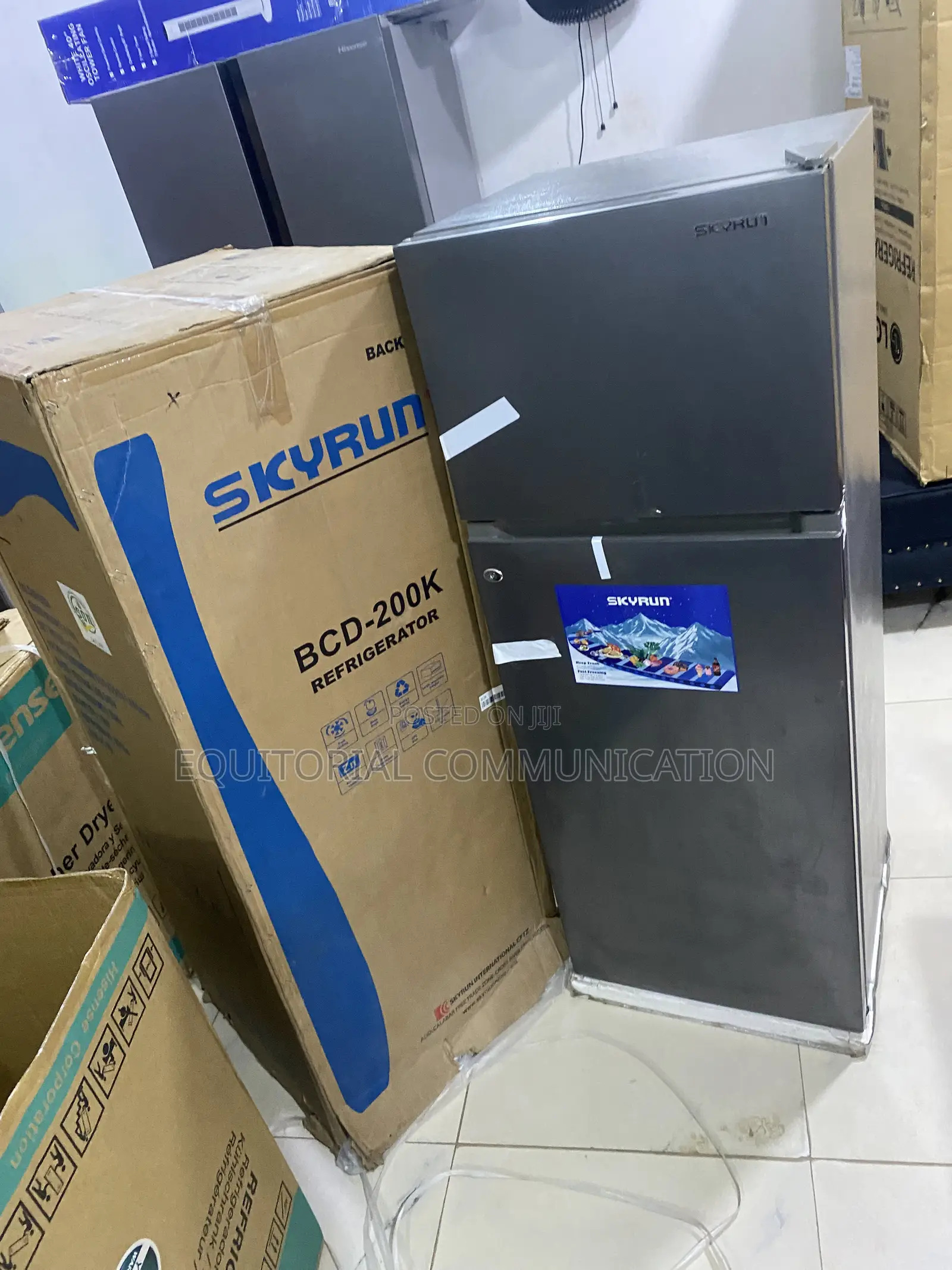 Skyrun 200L BCD-200K Top Freezer Household Appliance