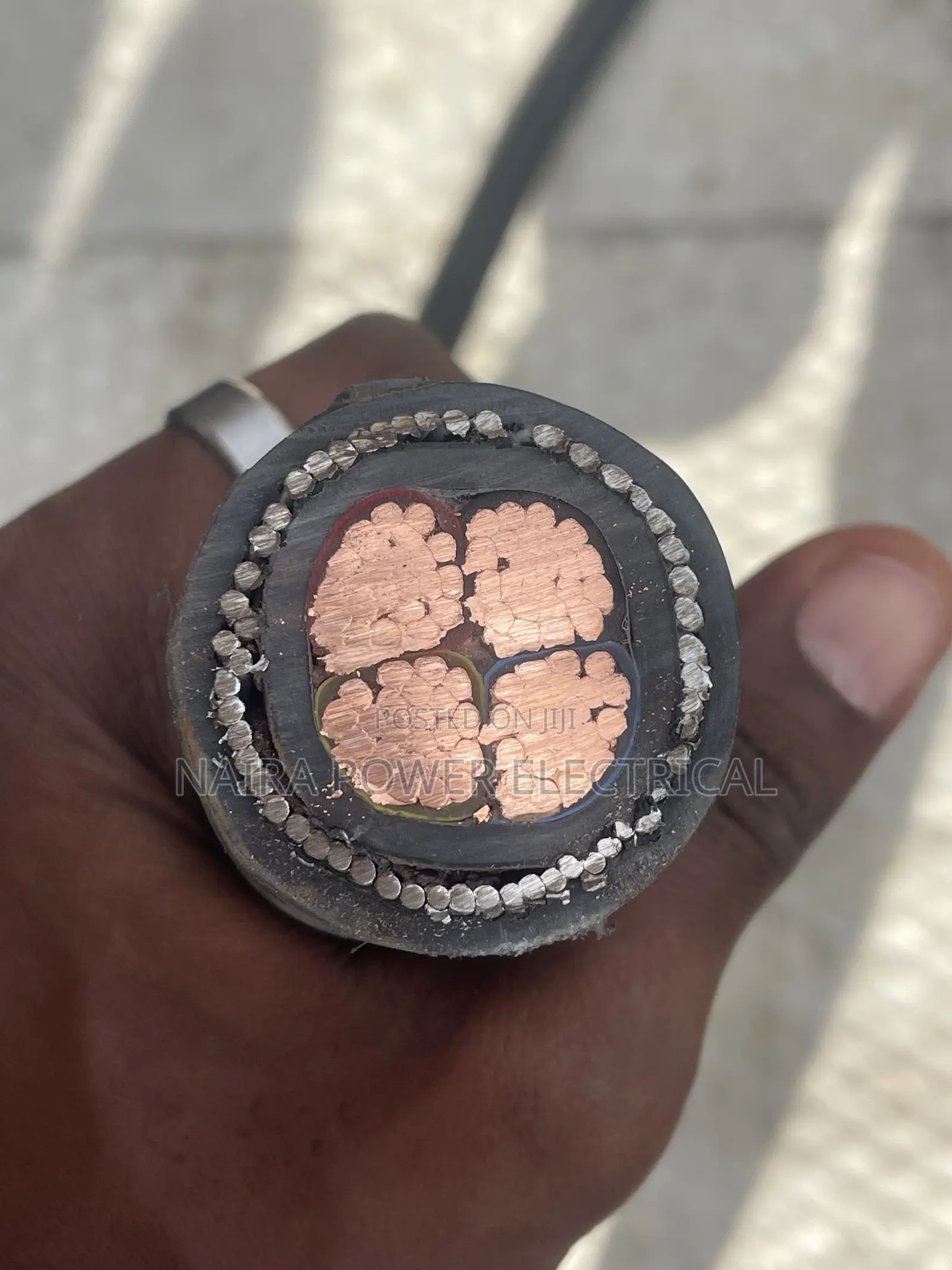 Câble Blindé À 4 Cœurs De 95 Mm Nigeria