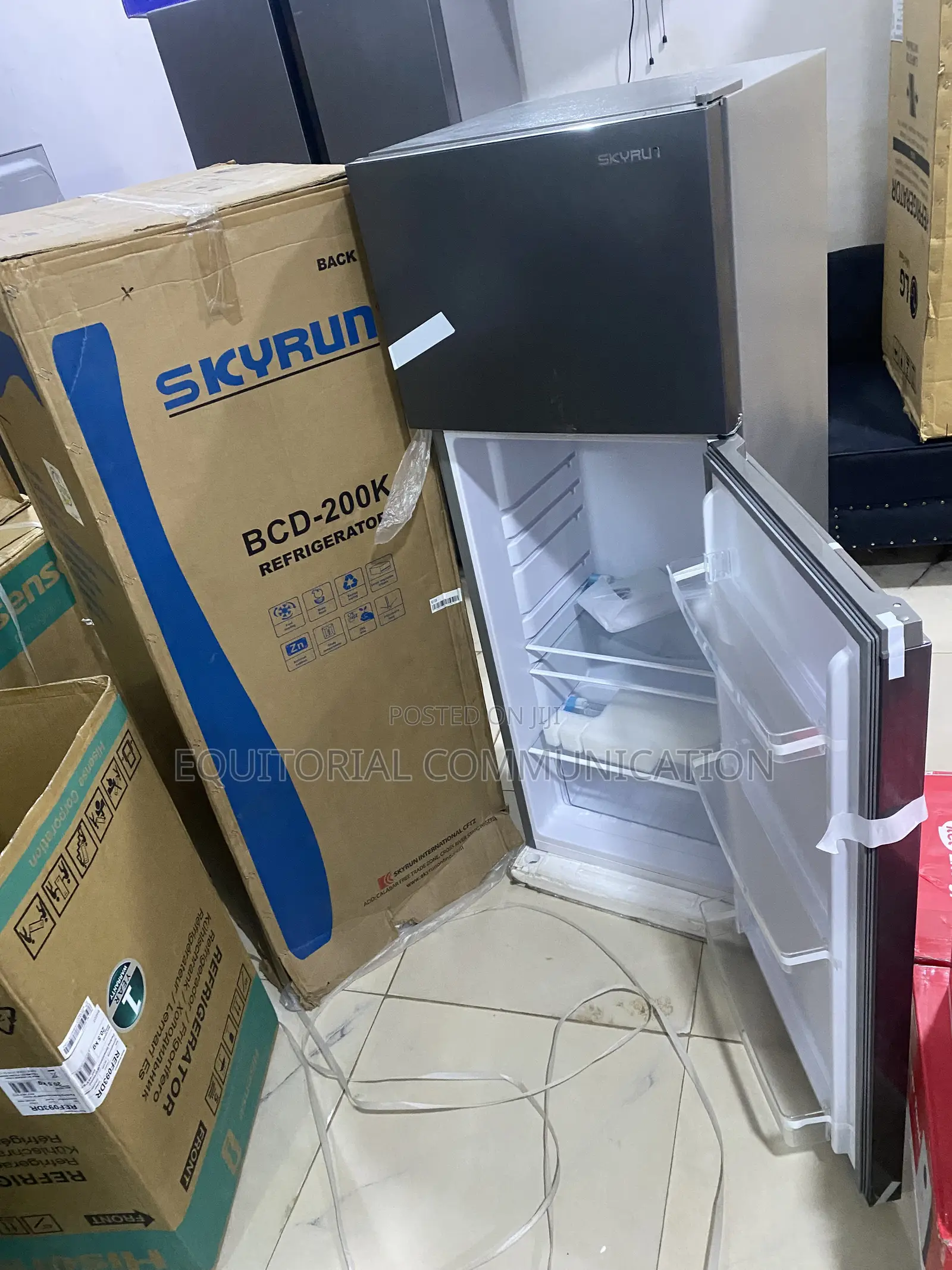Skyrun BCD-200K 200L Top Freezer Refrigerator for Families
