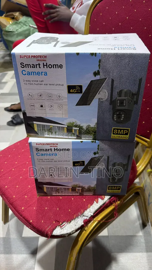 Super Protech / V380 4G Solar PTZ Smart Home Camera (8MP Ultra HD)
