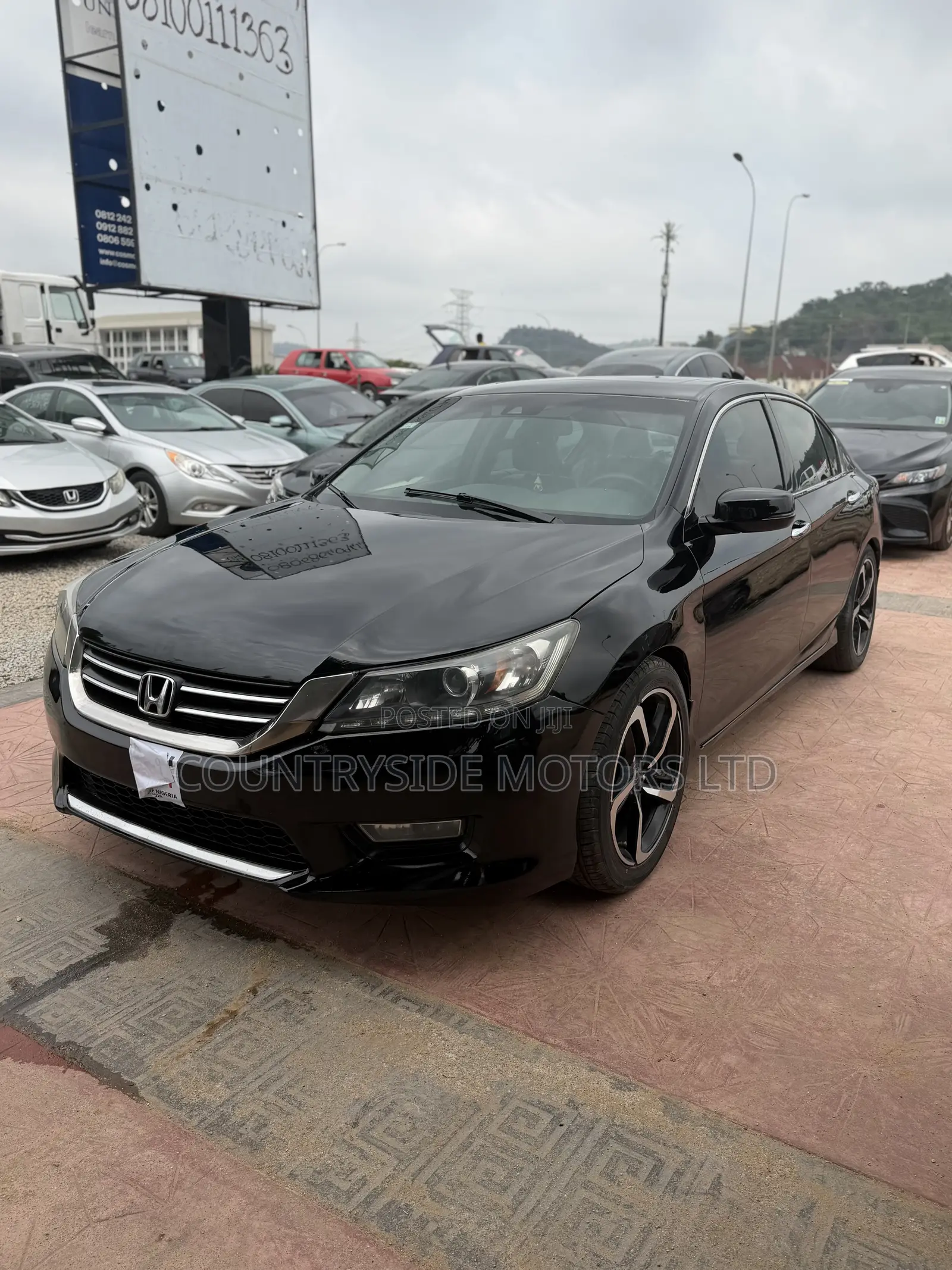 Honda Accord EX-L V-6 4dr Sedan FWD (3.5L 6cyl 6A) 2013 Black