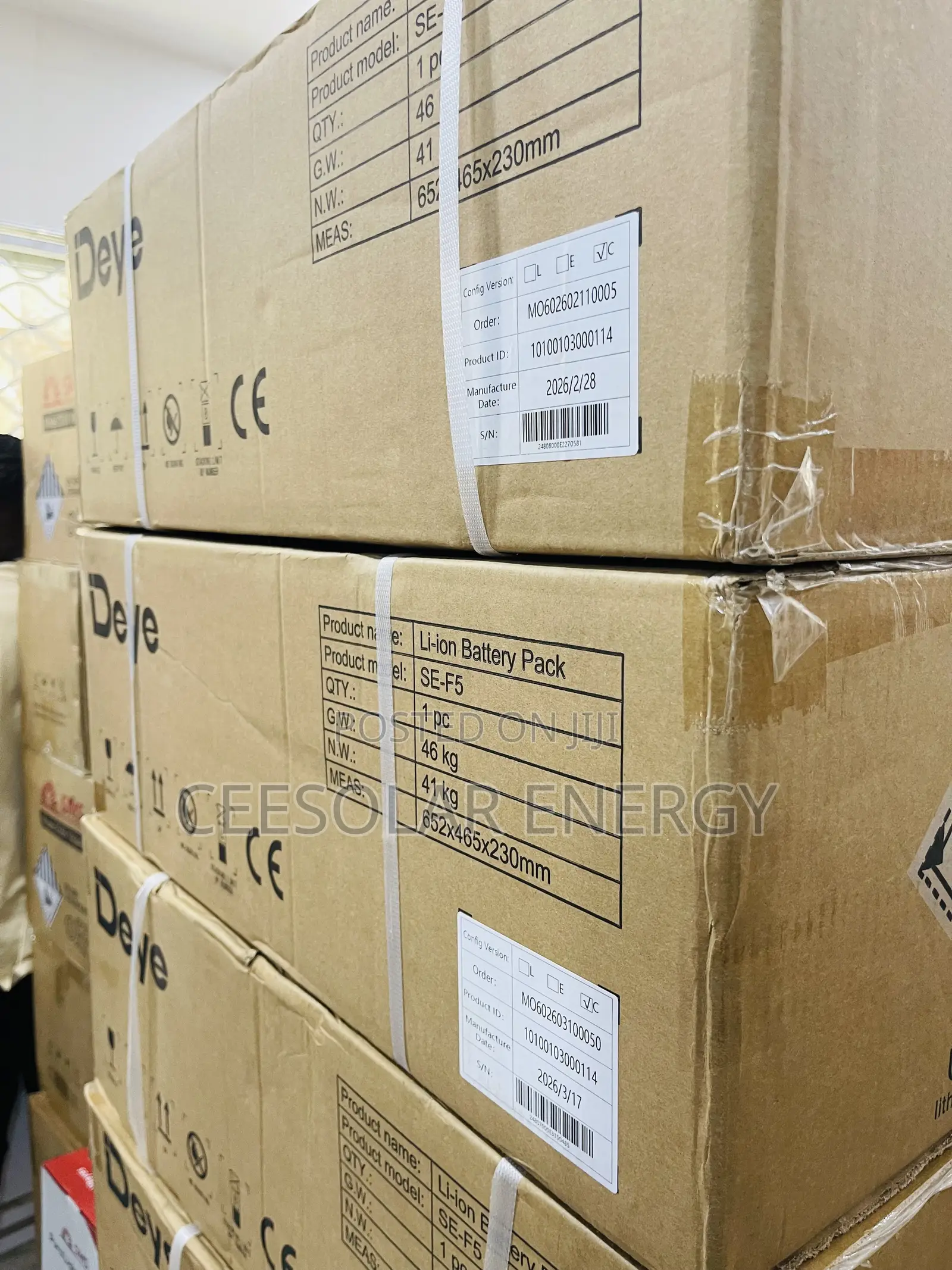 5kw Deye Lituim Battery 48v