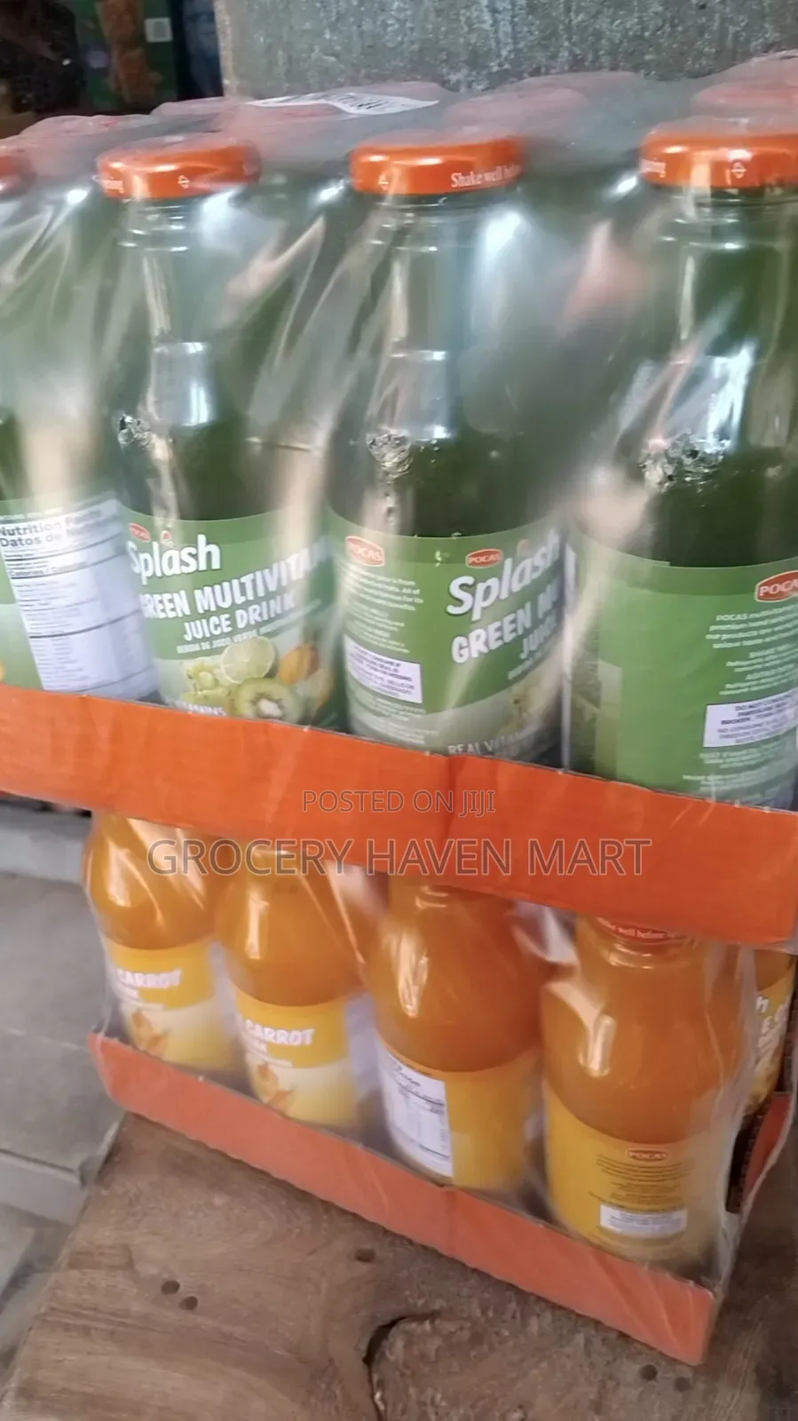 Splash Pineapple Carrot Juice Drink 8 × 750ml