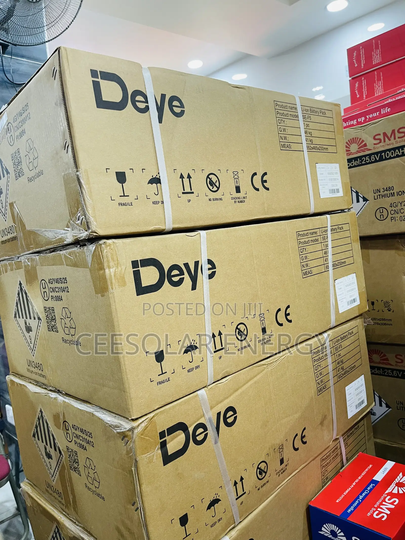 5kw Deye Lituim Battery 48v