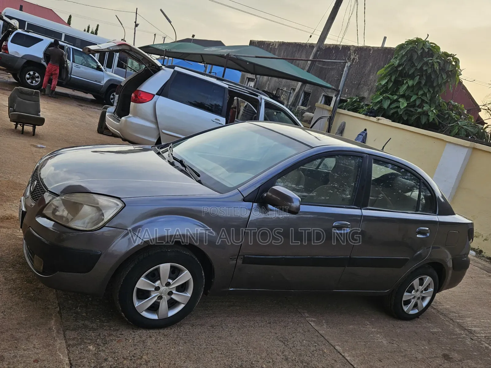 Kia Rio 1.6 2008 Gray