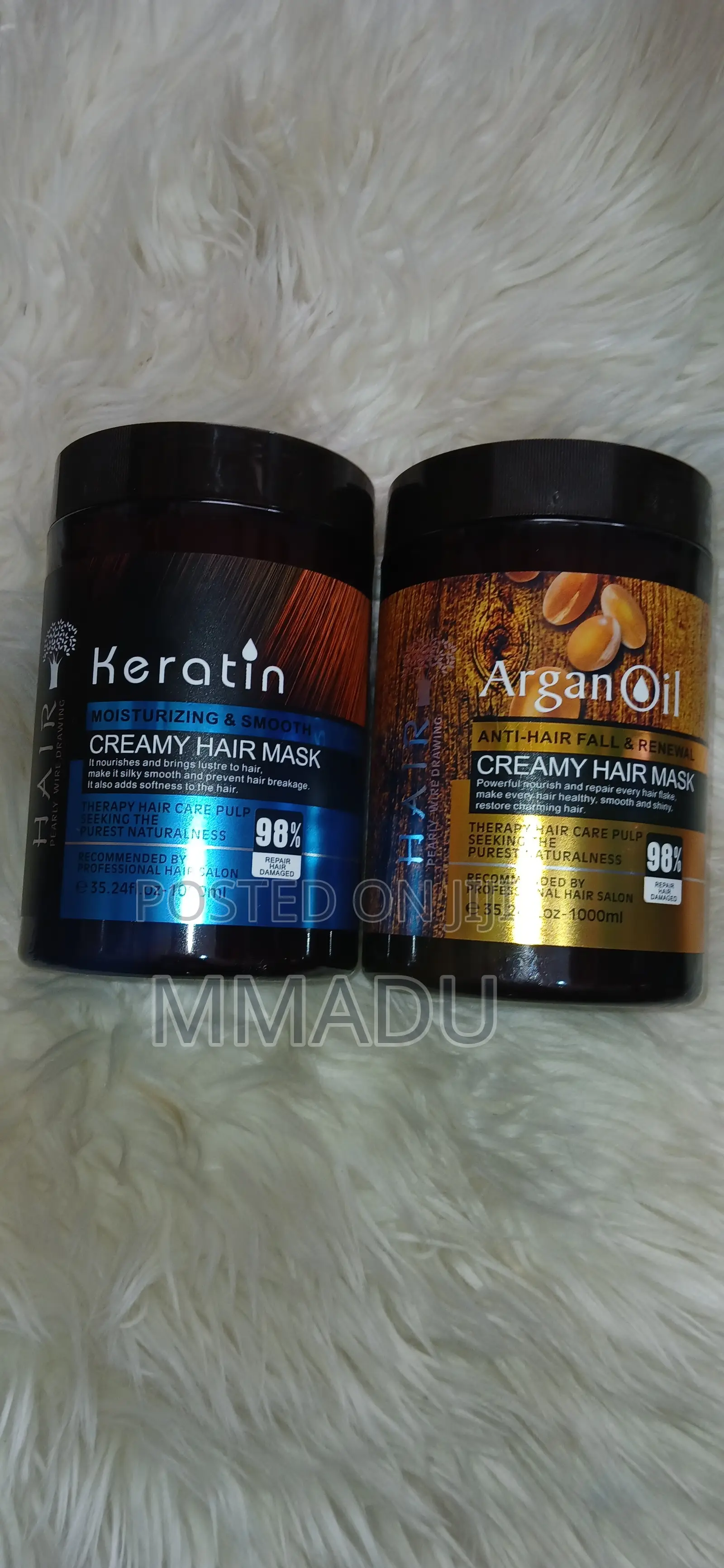 Keratin X Argan Oil Creamy Hair Mask