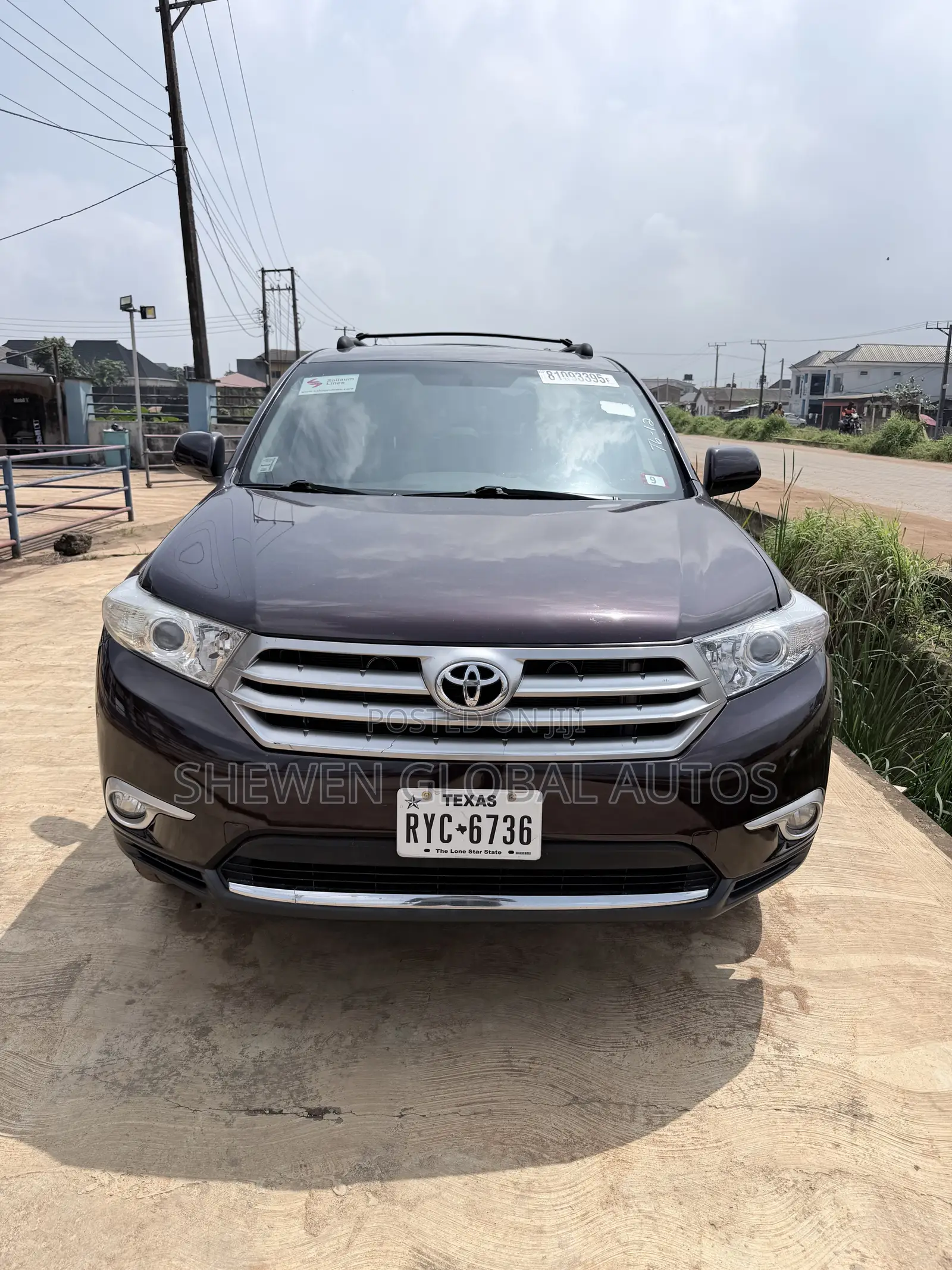 Toyota Highlander 3.5L 4WD 2013 Gray