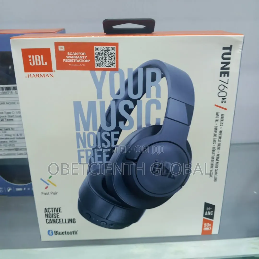 JBL Tune 760NC Adaptive Noise Cancelling Wireless Over-Ear Headphone