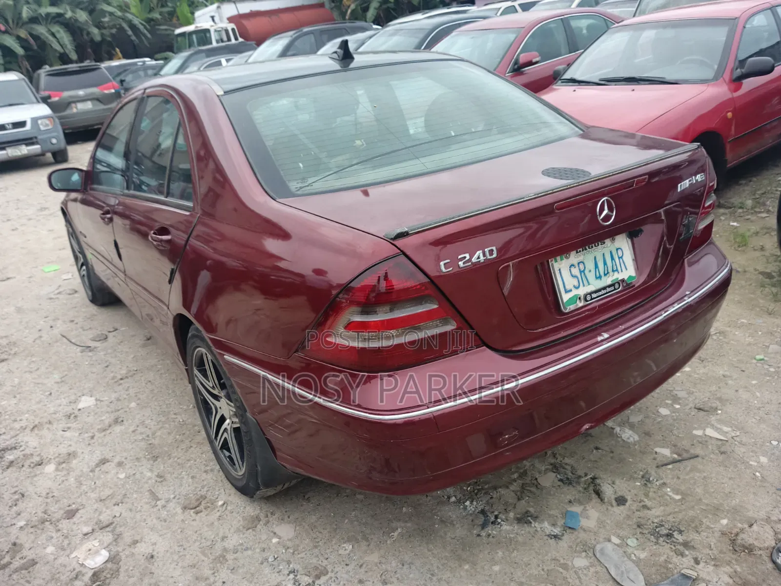 Mercedes-Benz C240 2003 Red