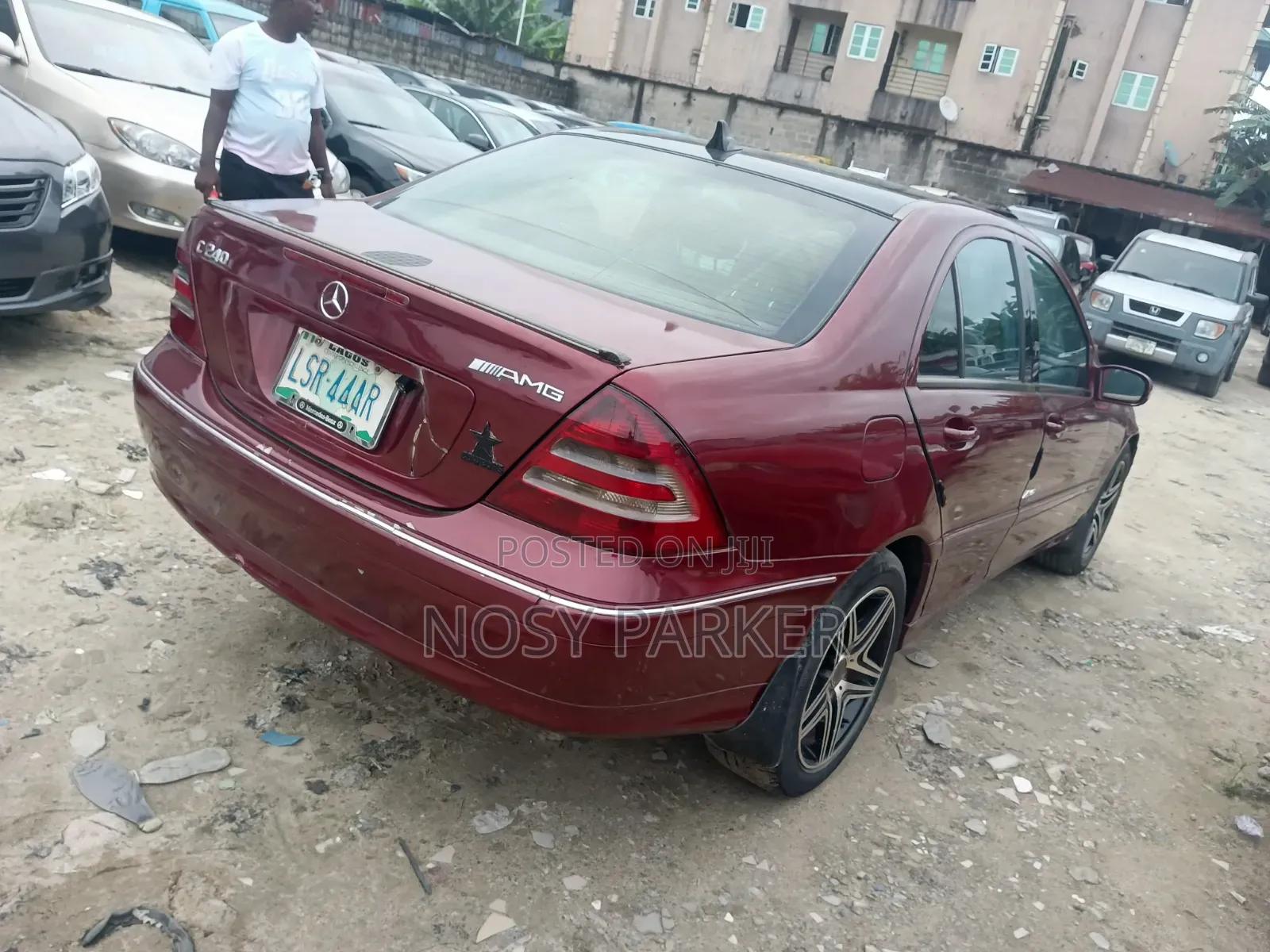 Mercedes-Benz C240 2003 Red
