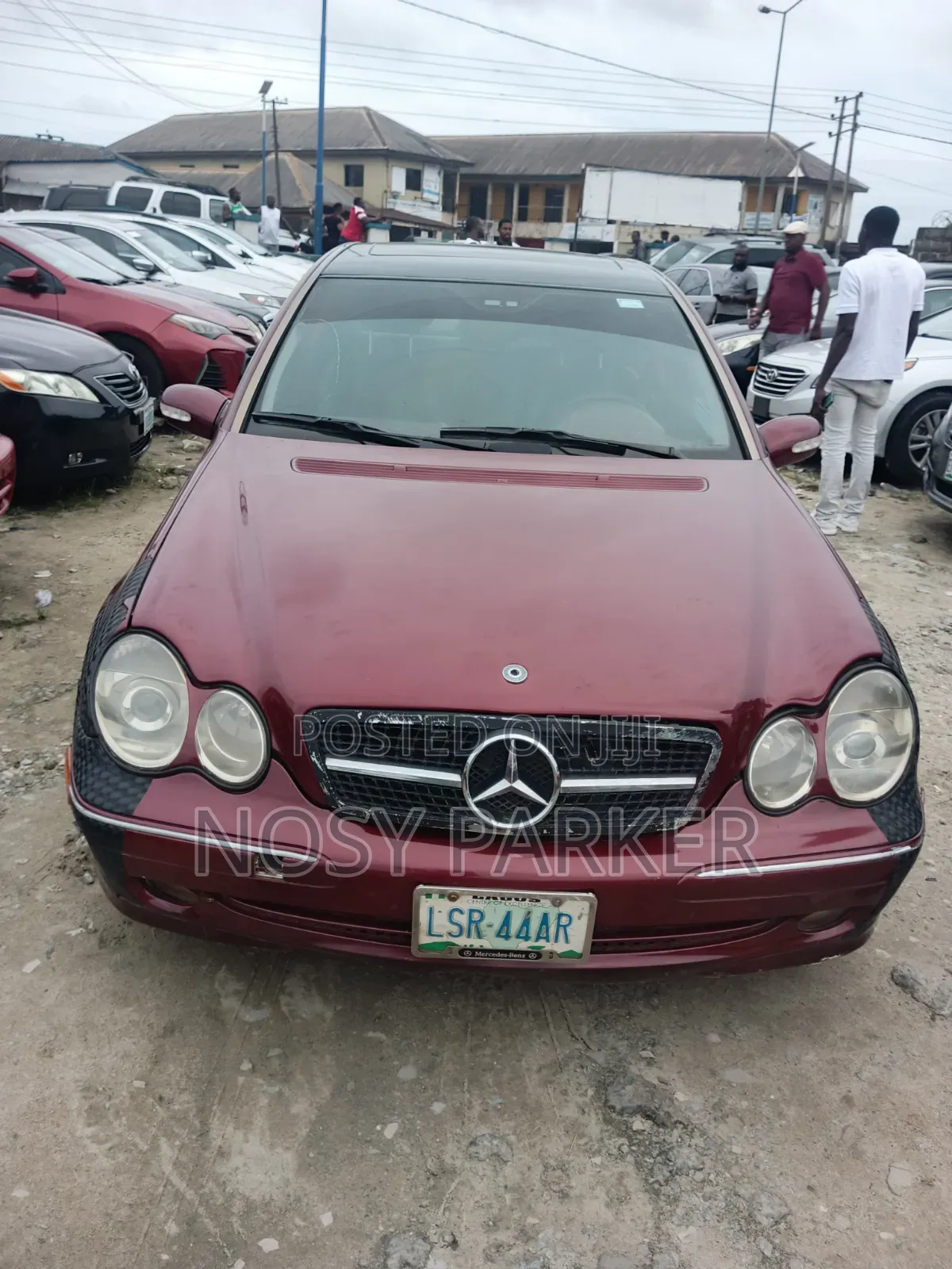 Mercedes-Benz C240 2003 Red