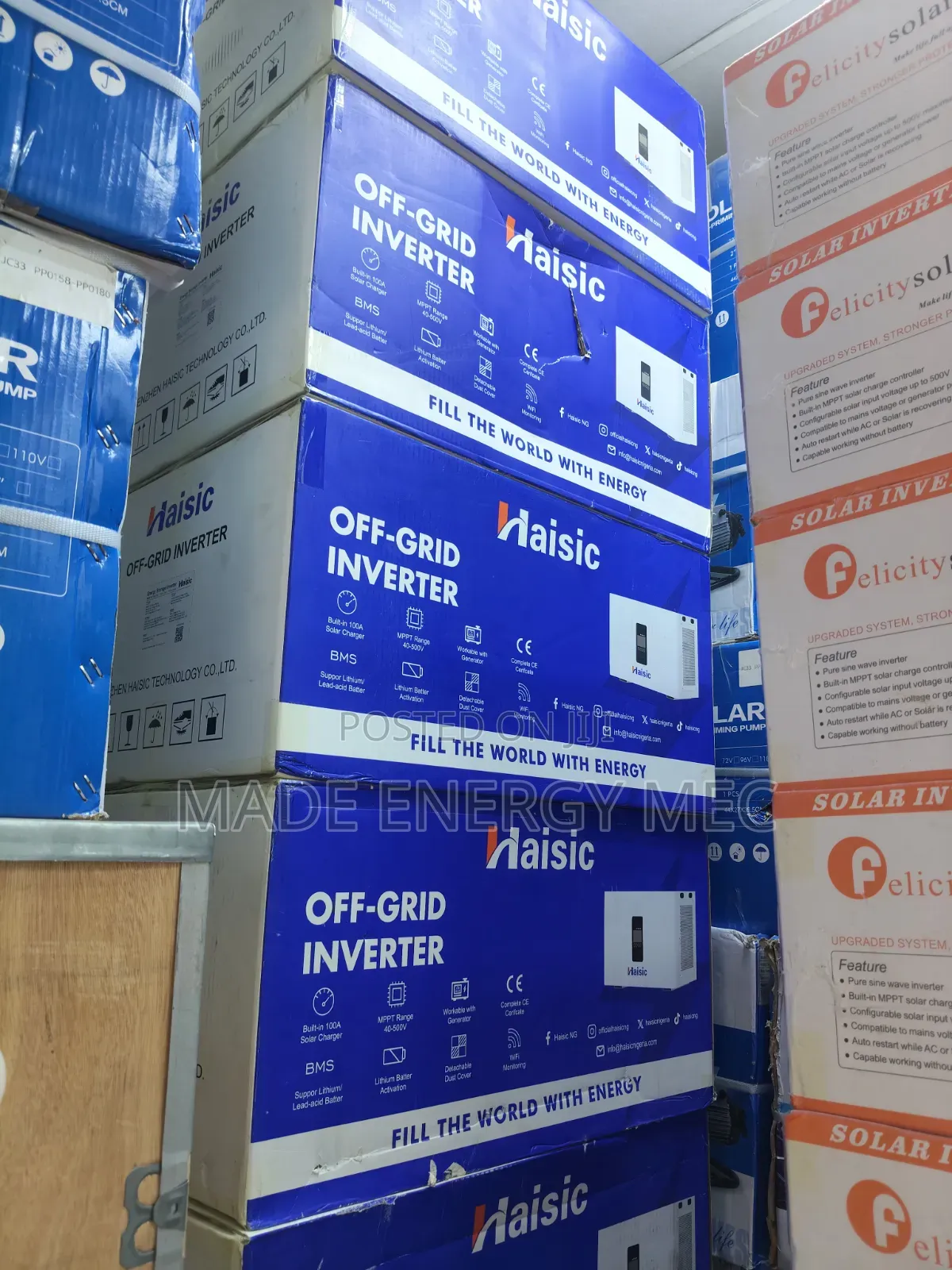 All in One Haisic Lithium Battery 8kwh + 4.2kva