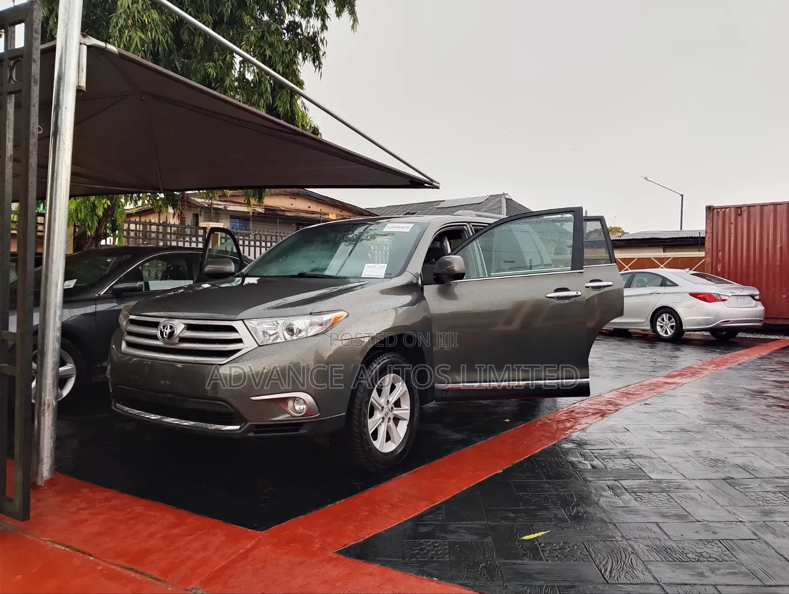 Toyota Highlander 3.5L 4WD 2013 Green