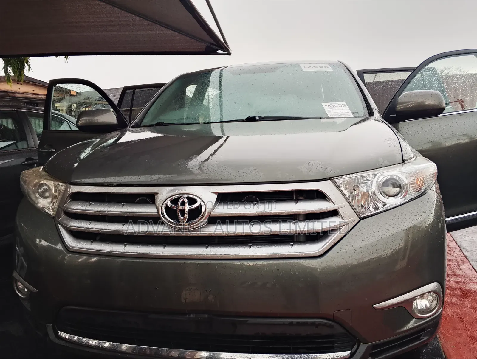 Toyota Highlander 3.5L 4WD 2013 Green