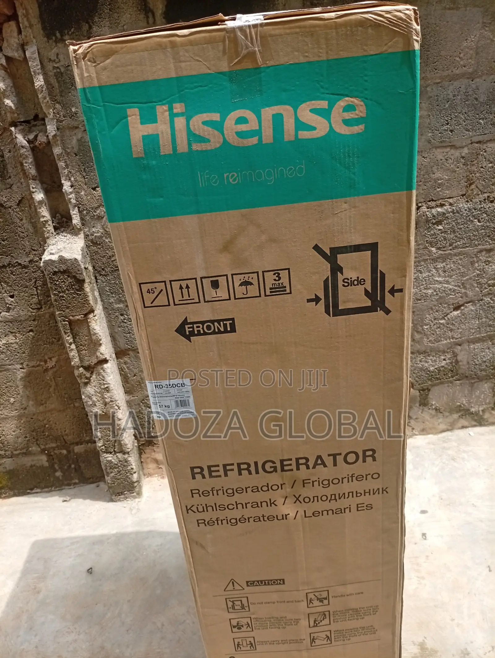Hisense 35DCB Refrigerator – Efficient Cooling for Everyday Freshness