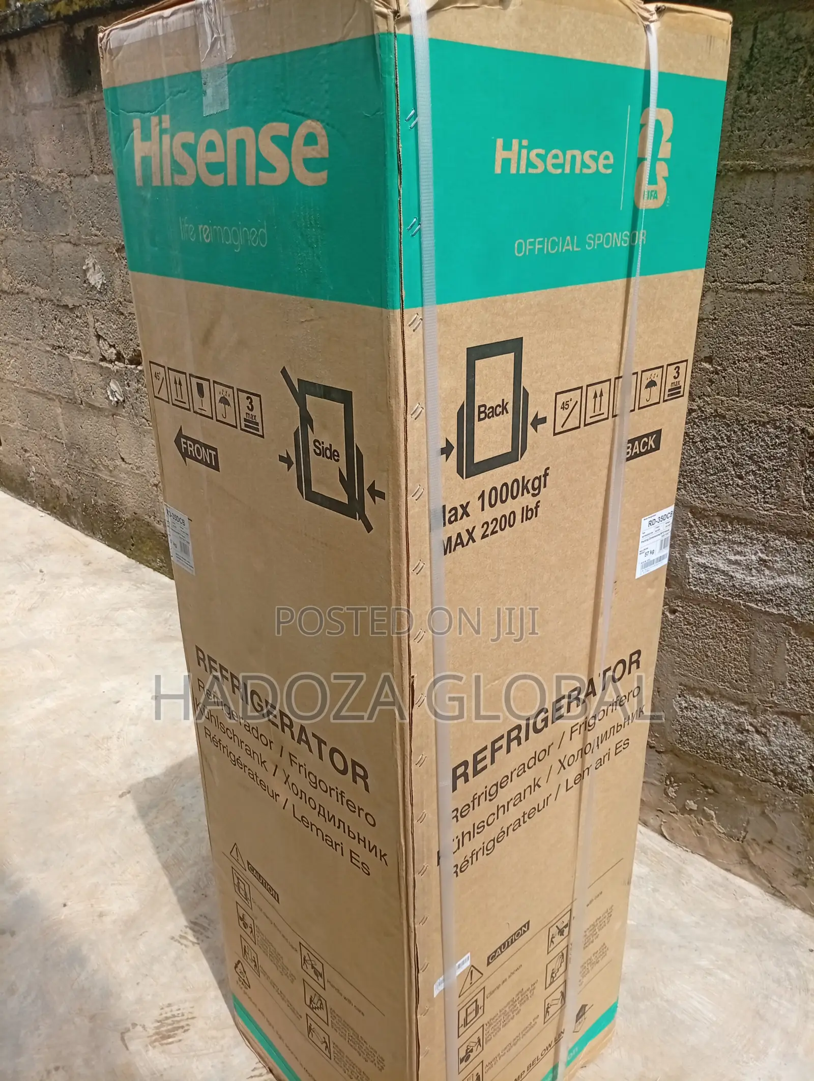 Hisense 35DCB Refrigerator – Efficient Cooling for Everyday Freshness