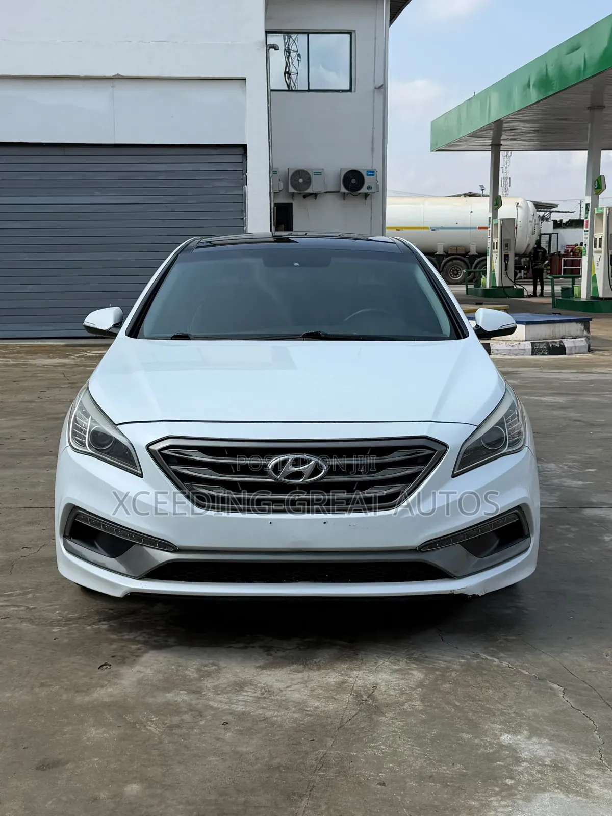 Hyundai Sonata Sport 2.0T 4dr Sedan (2.0L 4cyl Turbo 6A) 2015 White