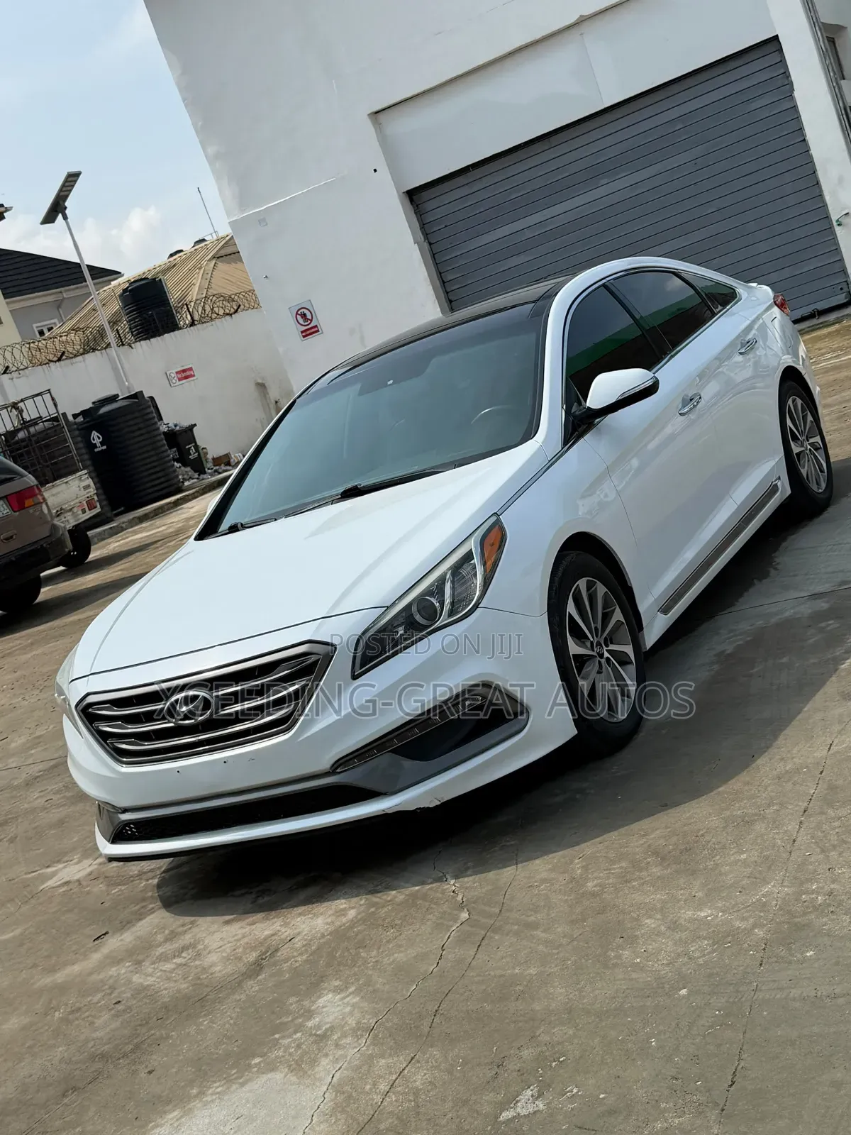 Hyundai Sonata Sport 2.0T 4dr Sedan (2.0L 4cyl Turbo 6A) 2015 White