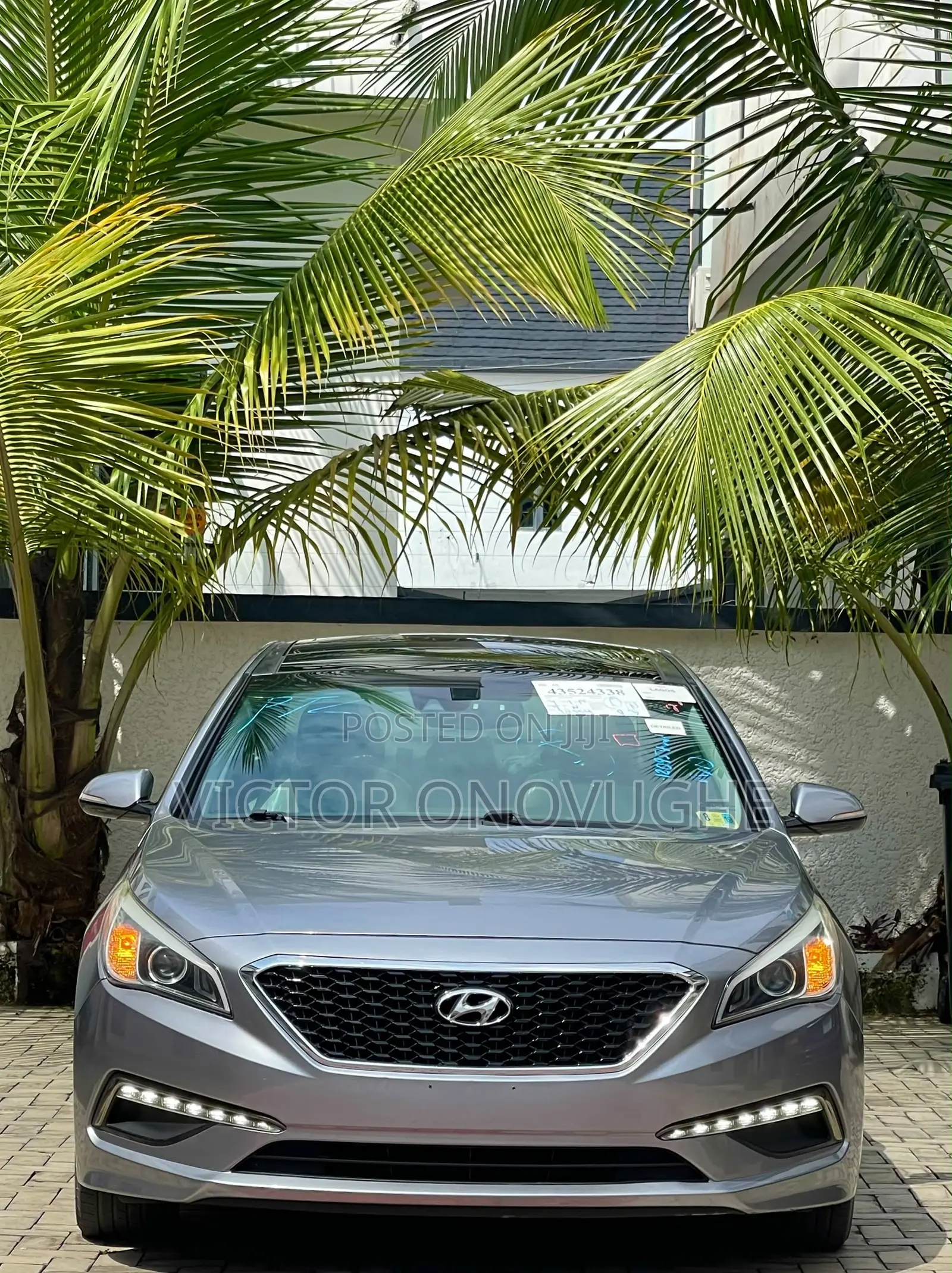 Hyundai Sonata Limited 4dr Sedan (2.4L 4cyl 6A) 2015 Gray