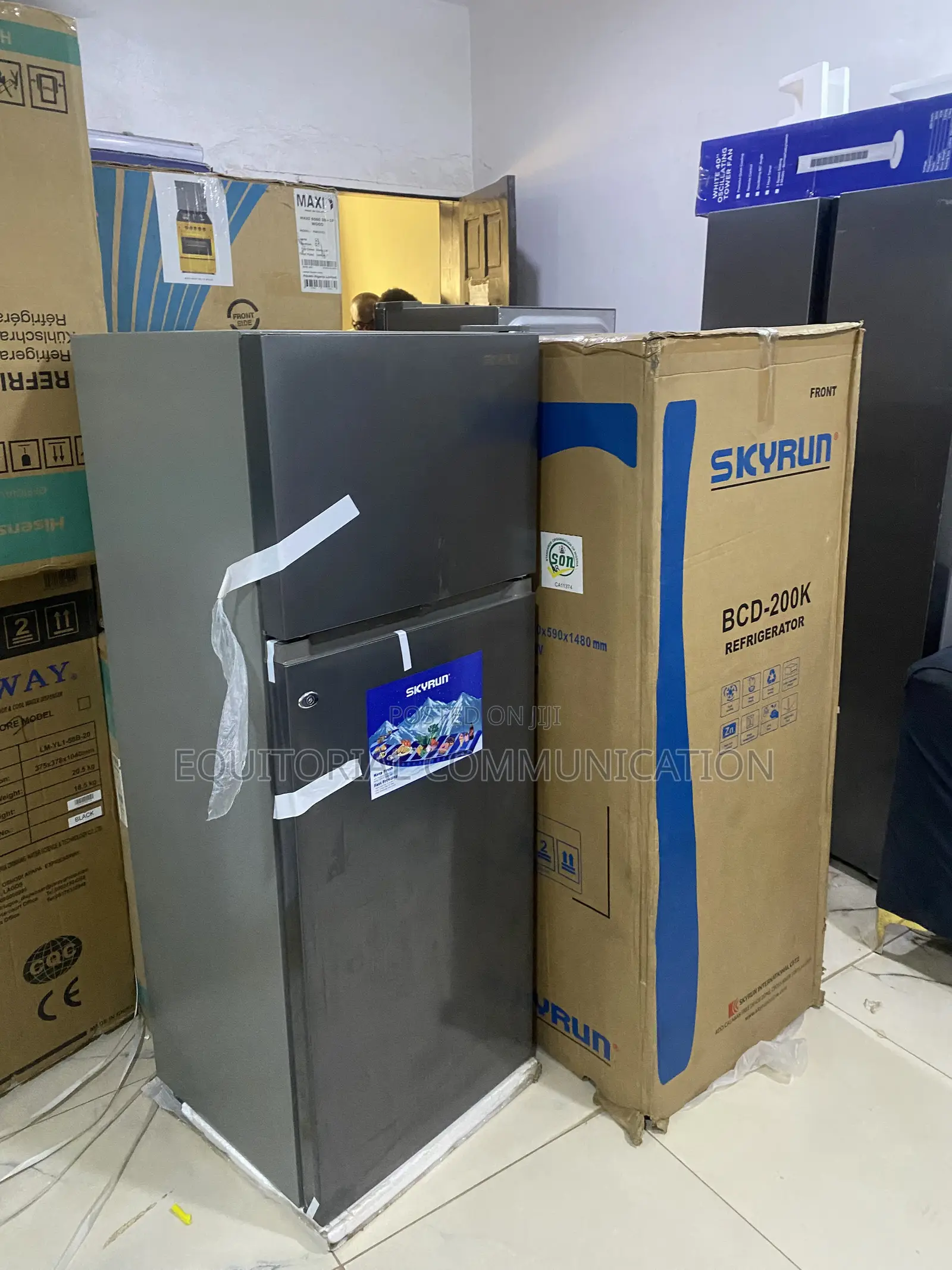 Skyrun BCD-200K 200 Liters Top Freezer Refrigerator for Sale