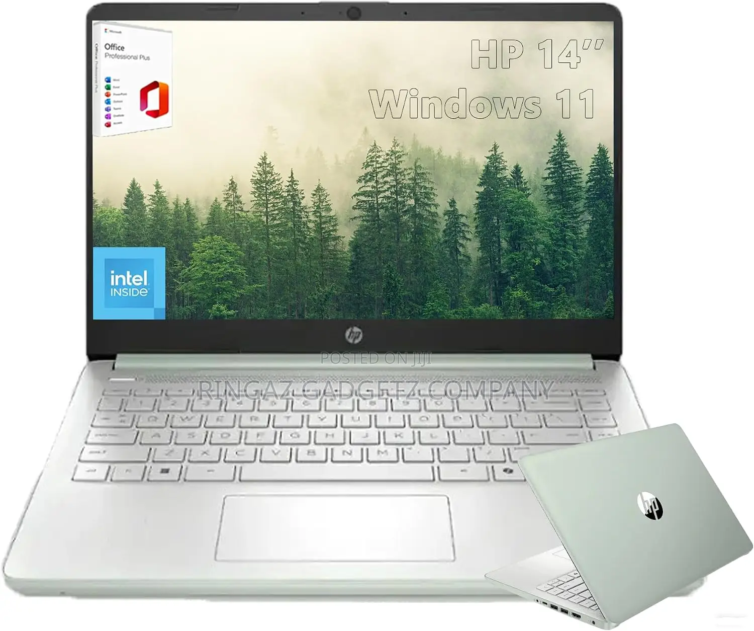 New Laptop HP 14S 4GB Intel Celeron eMMC 128GB