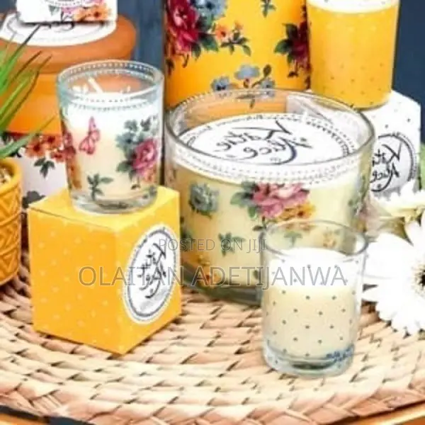 Flower Scented Katie Alice Bohemian Spirit Trio of Candles