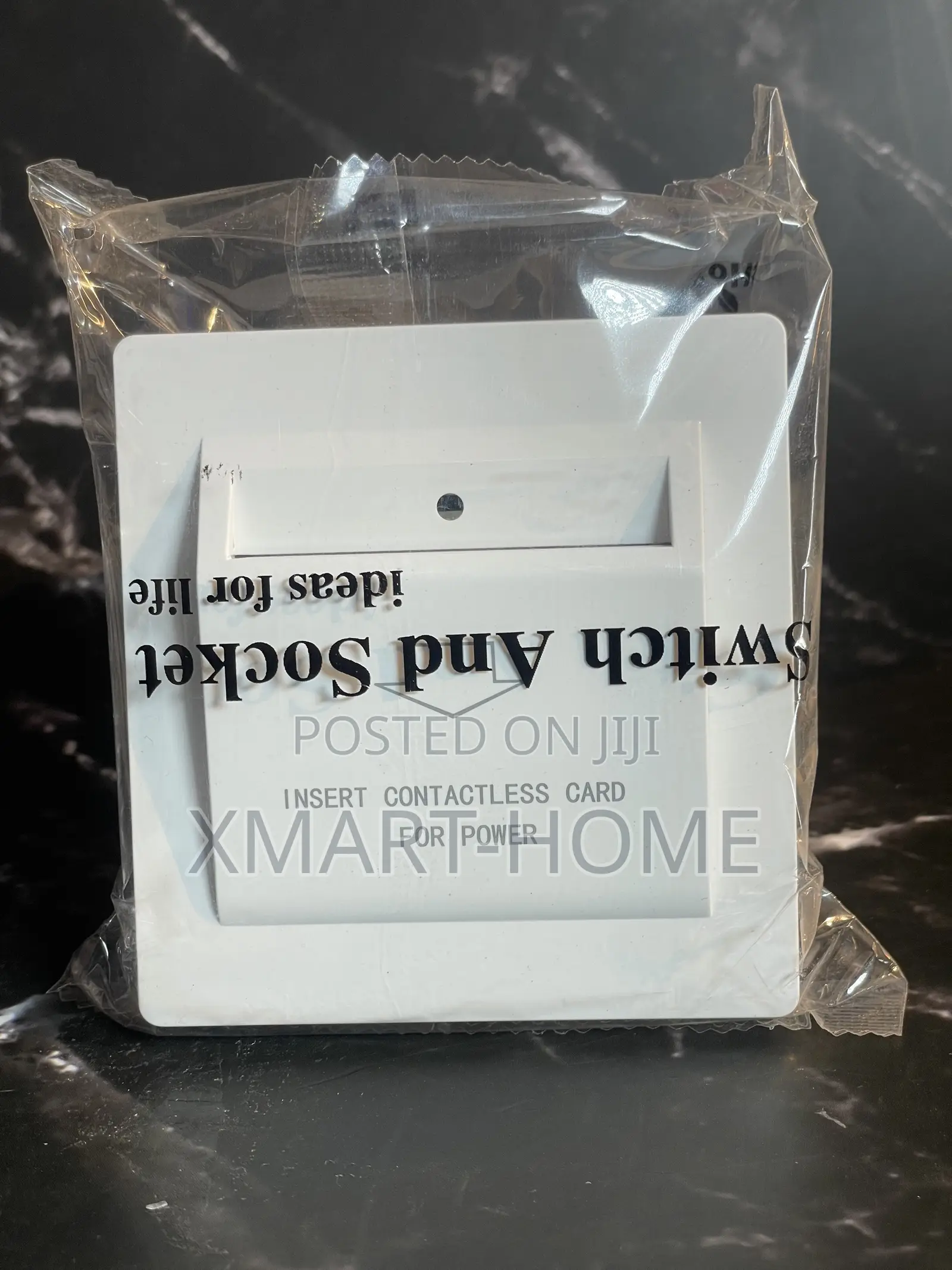 Hotel Plug-in Card Socket (Black &White)