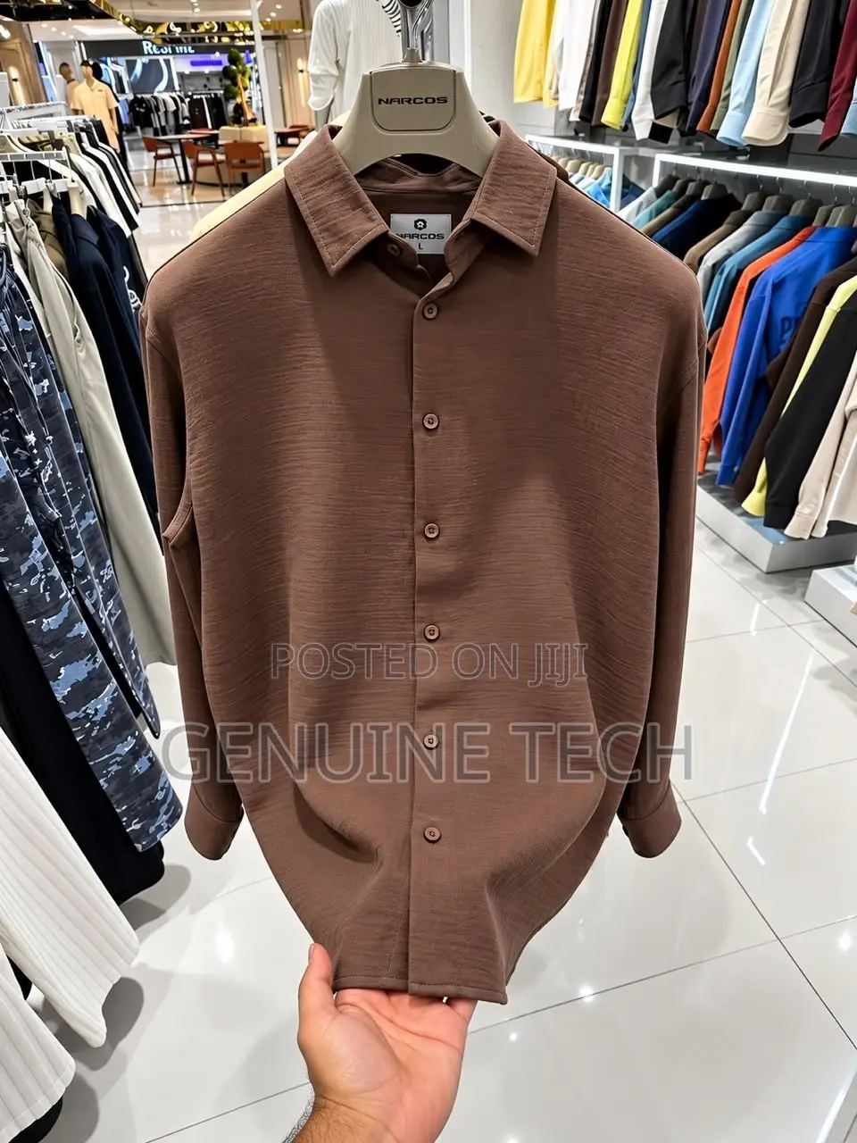 High Quality Linen Texture Shirt *