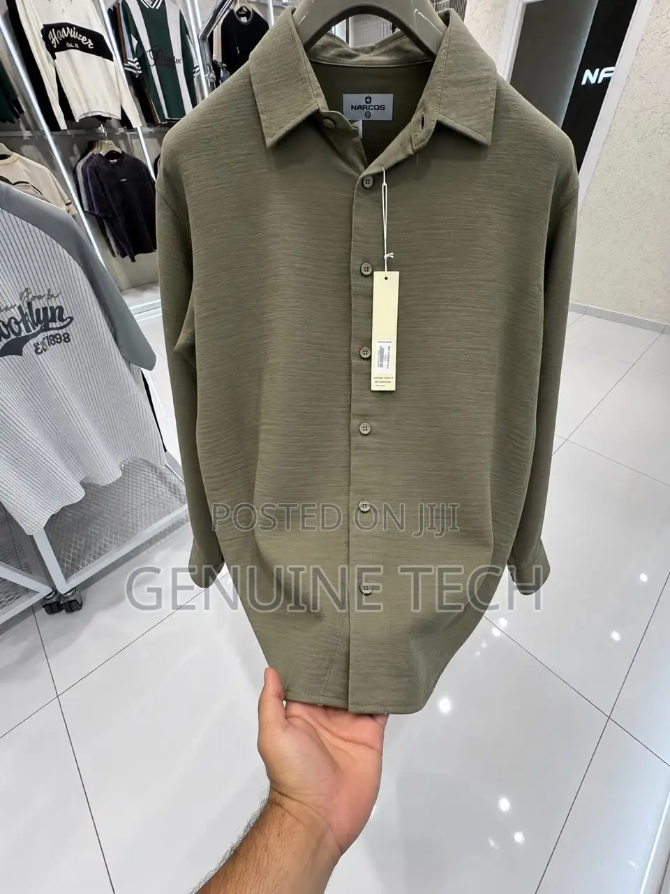 High Quality Linen Texture Shirt *