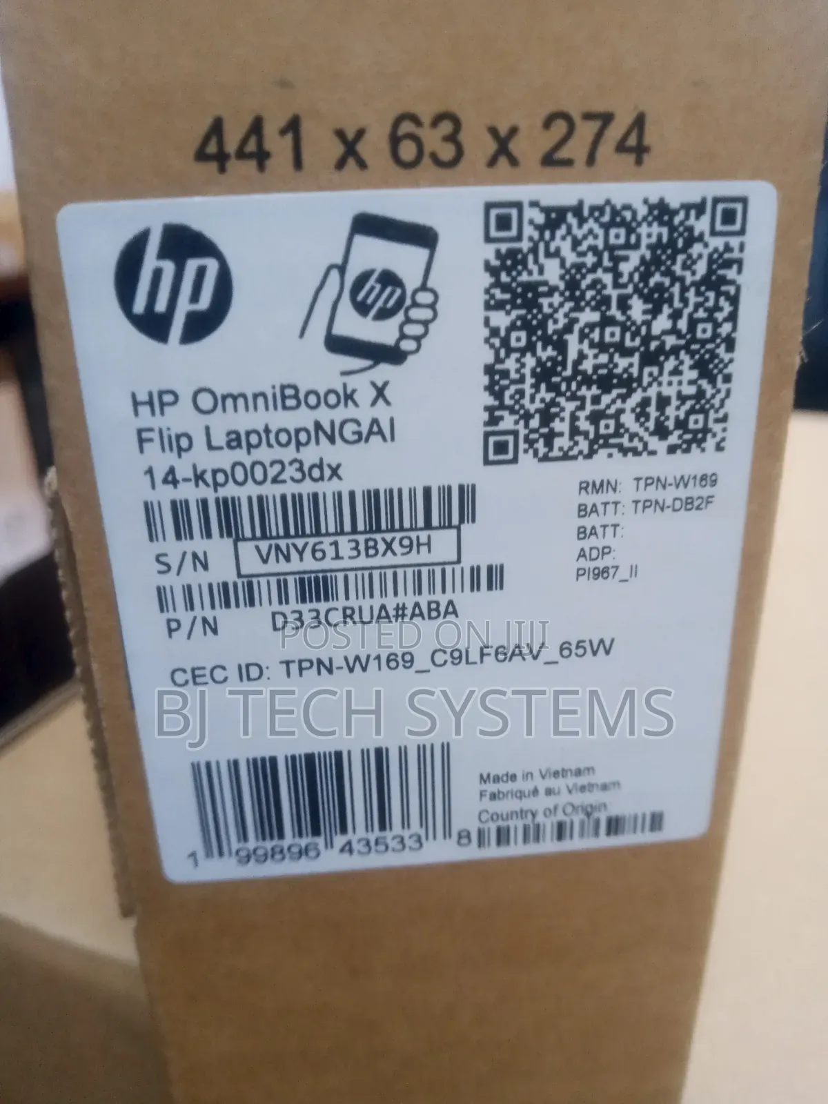 New Laptop HP OmniBook X Flip 14" 24GB Intel Core Ultra 7 SSD 512GB