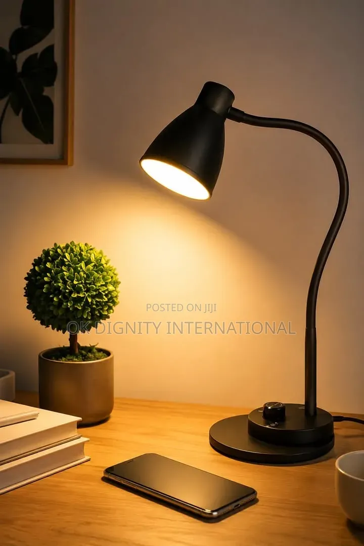 Black Adjustable Table Lamp