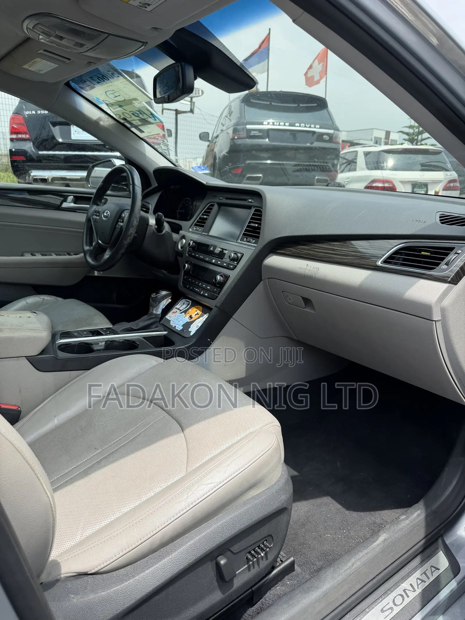 Hyundai Sonata Limited 4dr Sedan (2.4L 4cyl 6A) 2015 Gray