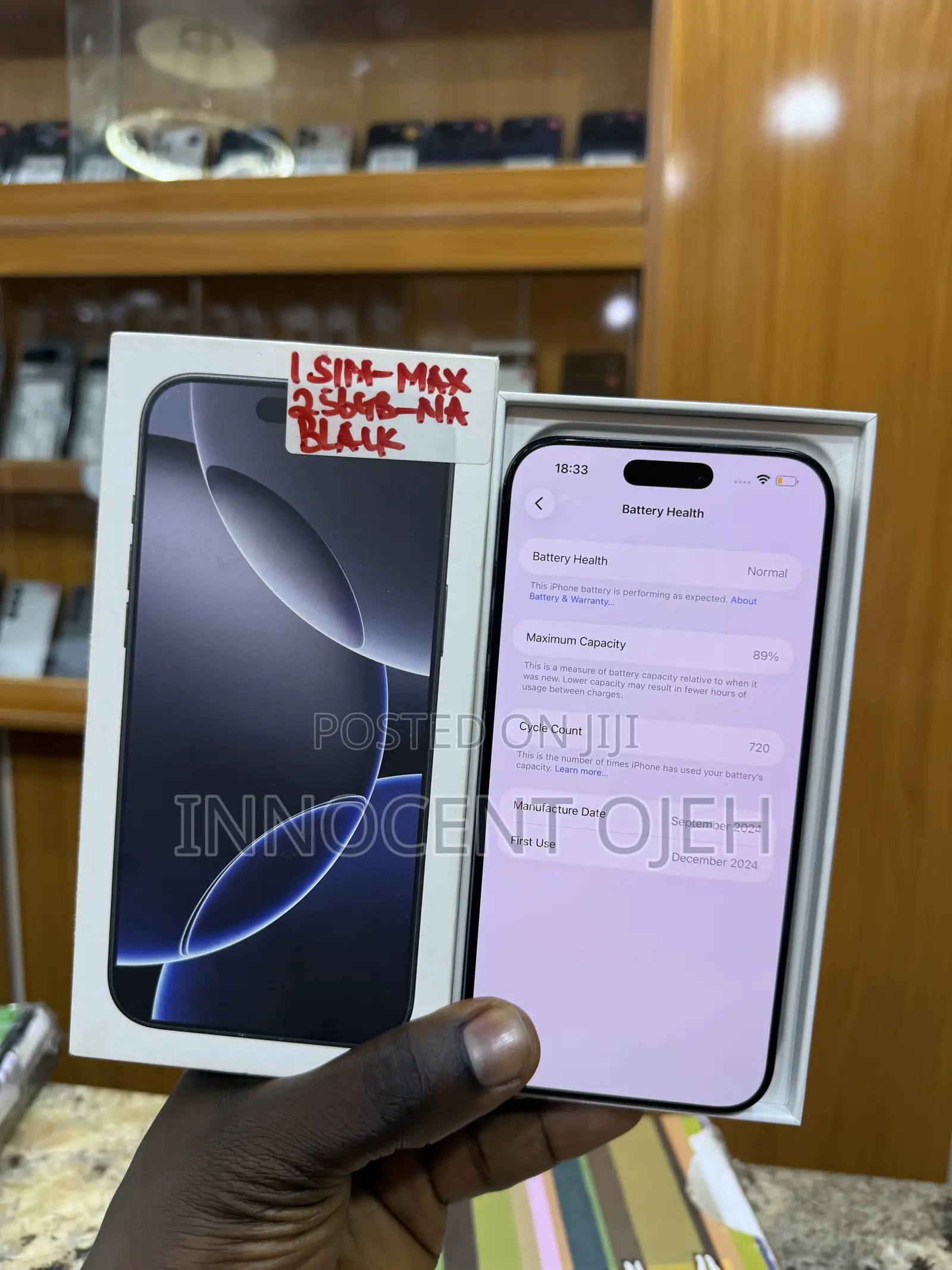 Apple iPhone 16 Pro Max 256 GB Black