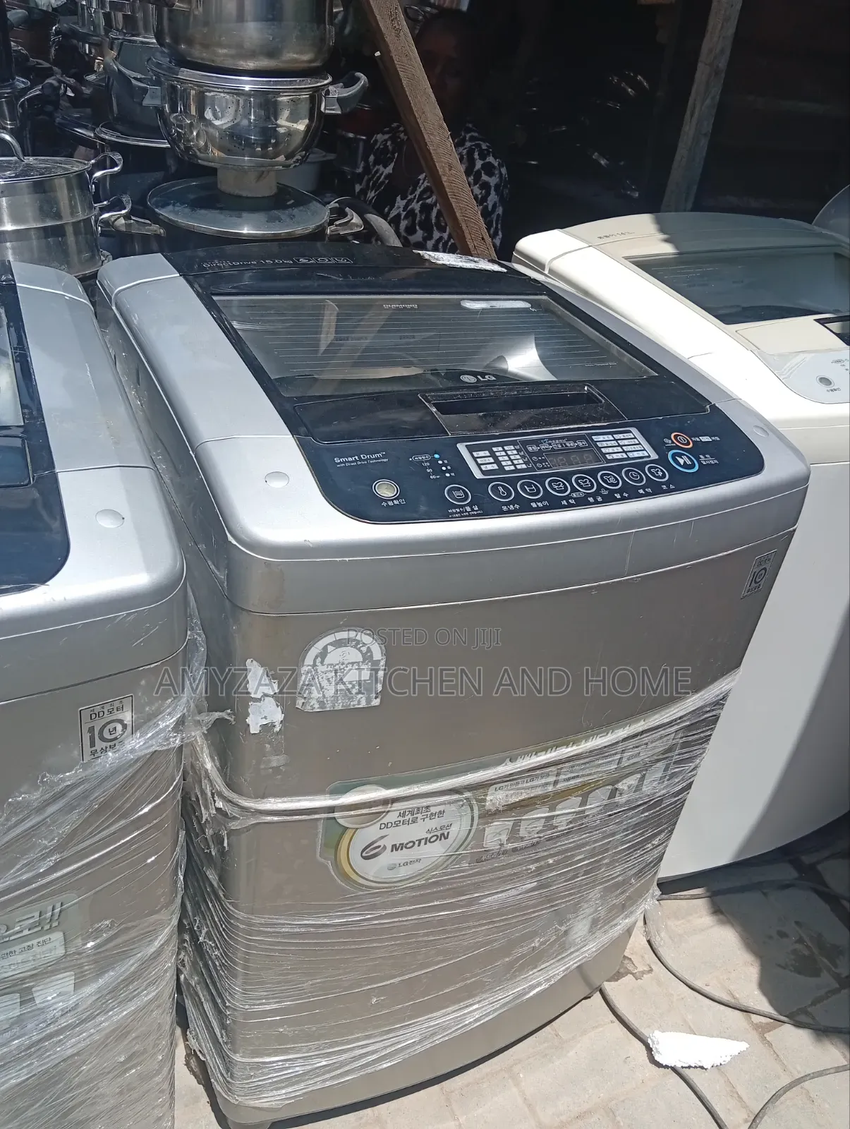 LG,15kg Top Loader Automatic Washing Machine, Inverter, UK Used