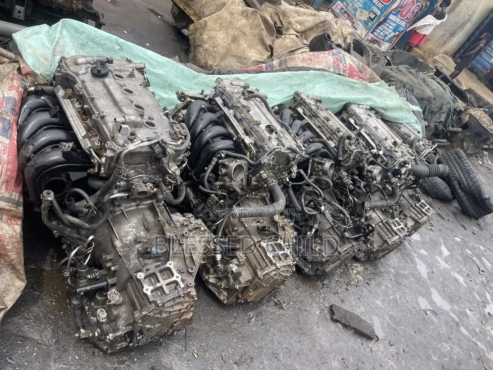 Toyo Corolla 2010 Engine and Gear Box 2zr