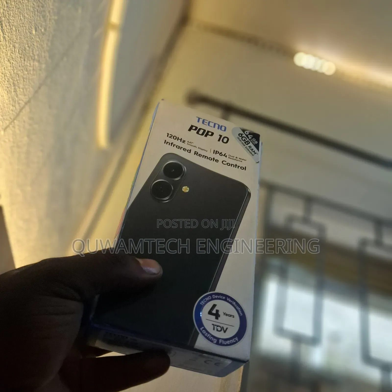 New Tecno Pop 10 64 GB Black