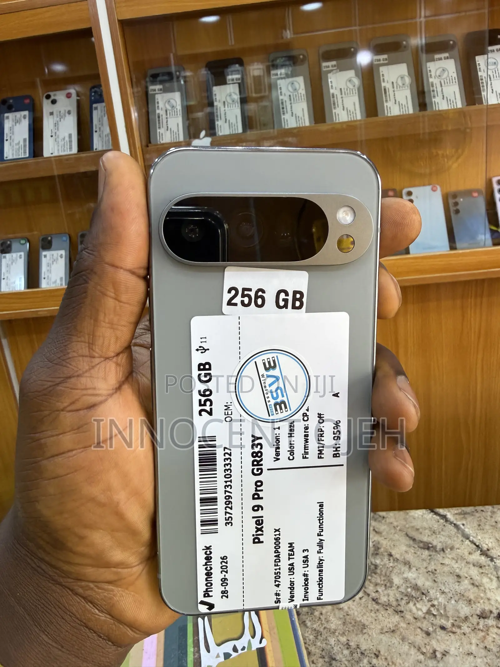 Google Pixel 9 Pro 256 GB Gray