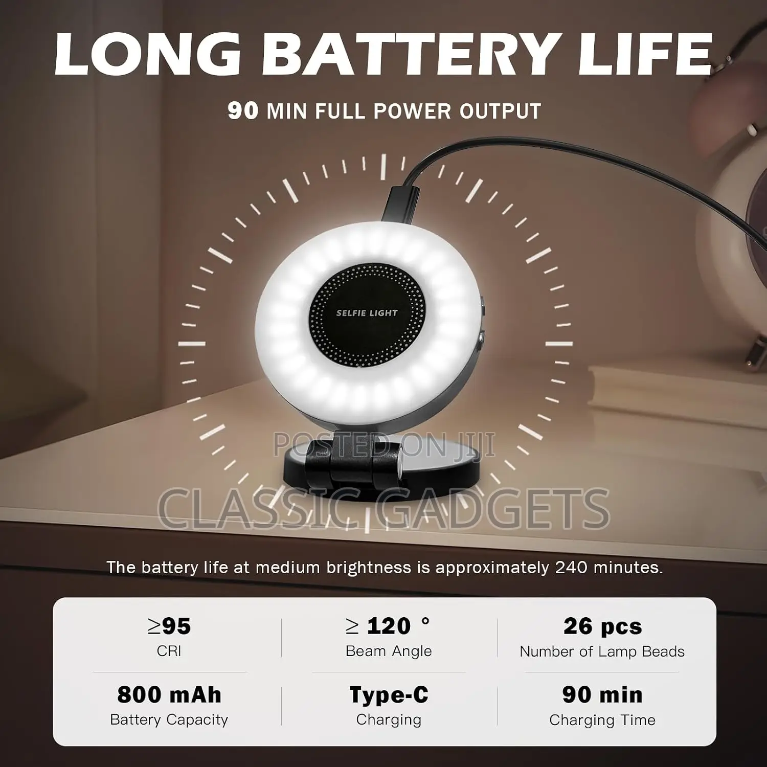 M28 Fill Light Mini With Portable Magnetic Phone Holder